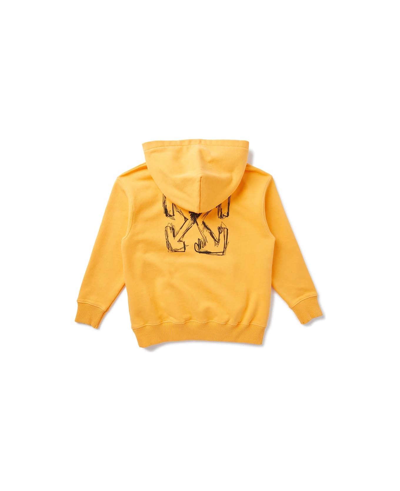 Off-White Arrowsketchhoodie - YELLOW