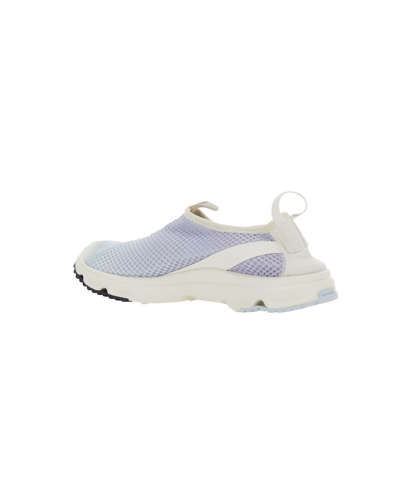 Salomon 'rx Moc 3.0' Light Blue Sneakers With Mesh Design And Printed Logo On The Front And Side In Fabric Unisex - Light blue