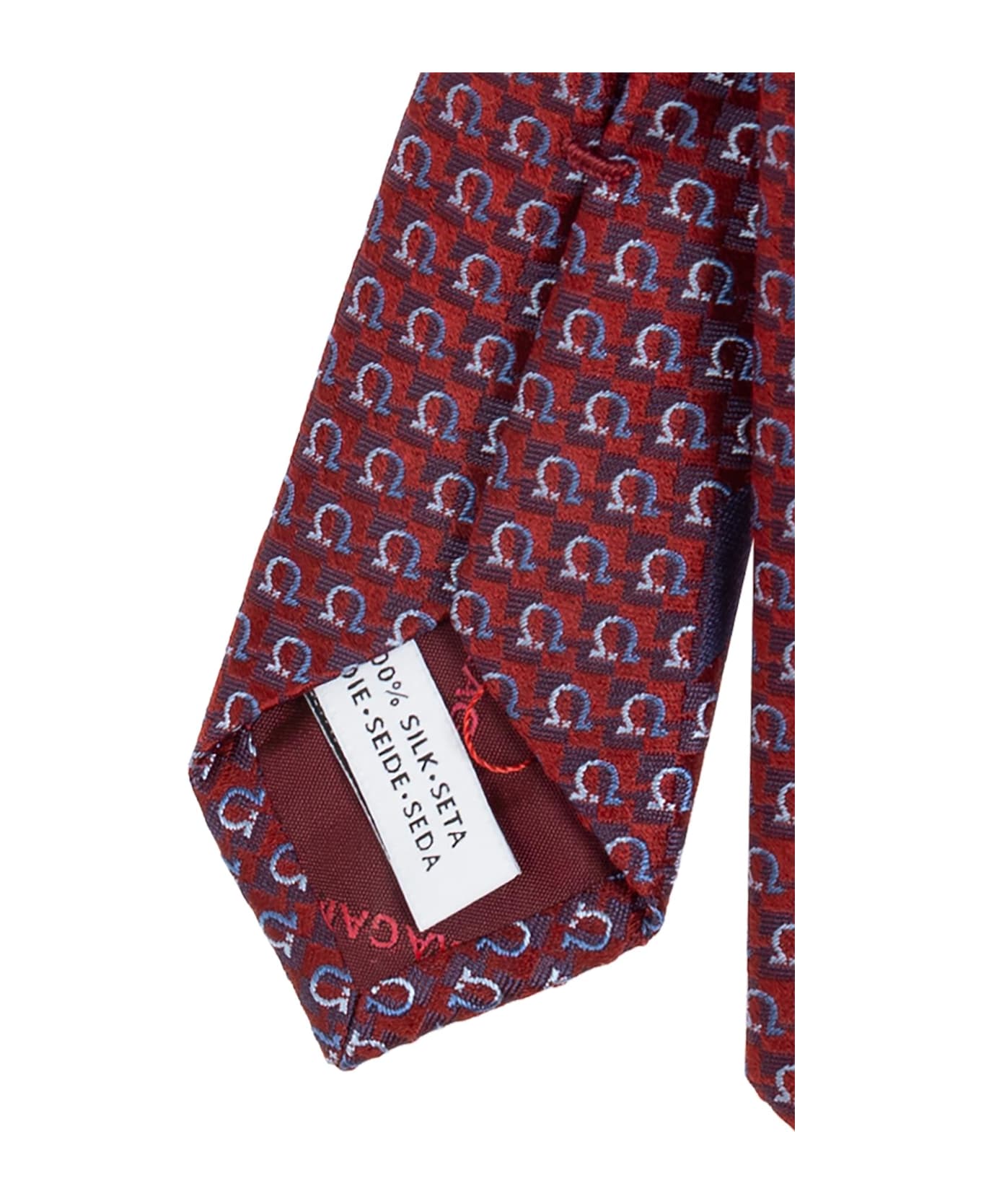 Ferragamo Silk Tie - Red