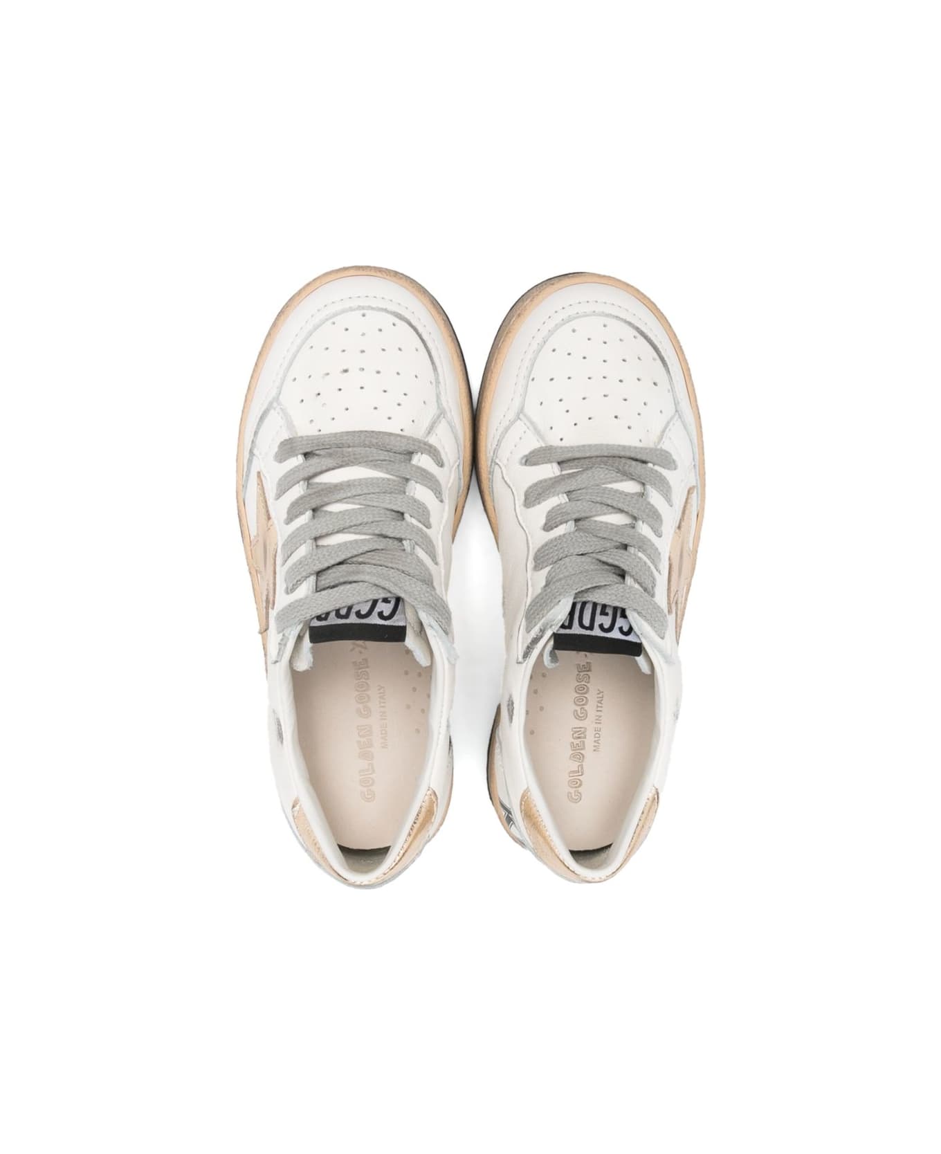 Golden Goose Kids Sneakers - White