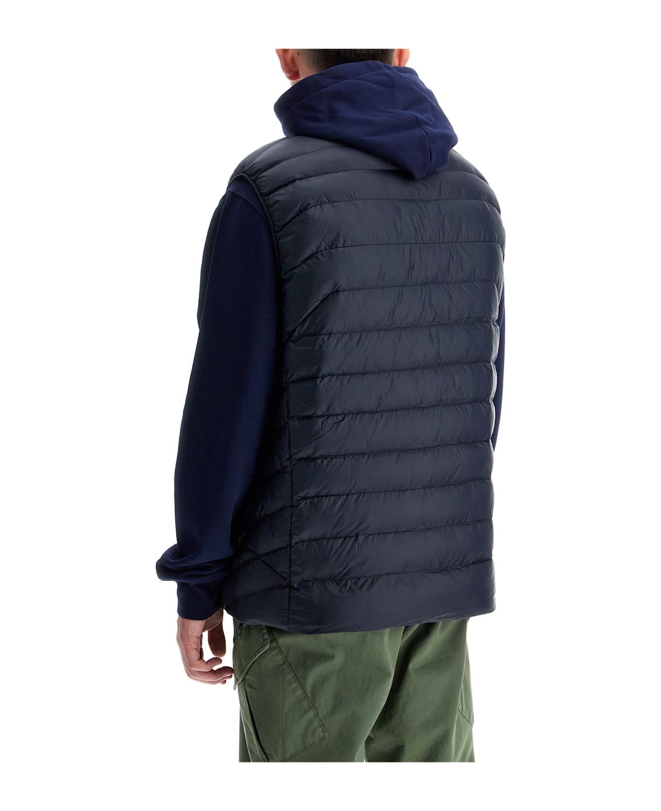 Ralph Lauren Foldable Padded Vest - COLLEGE GREEN