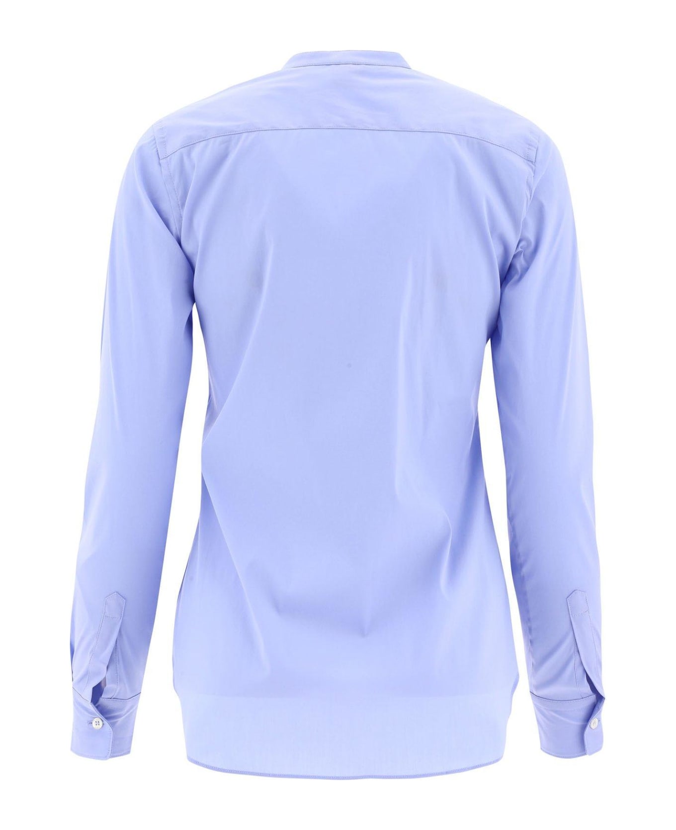 Aspesi Stretch Poplin Shirt - Sky Blue