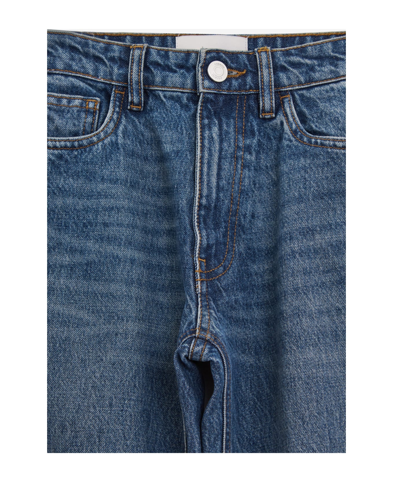 Coperni Open Knee Jeans Jeans - BLUE デニム