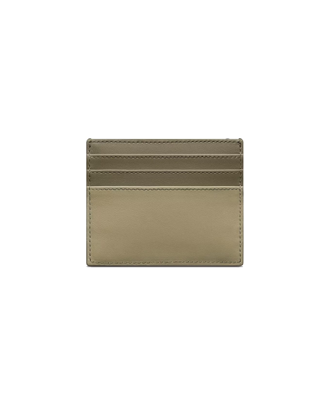 Dior Leather Card Holder - Green 財布