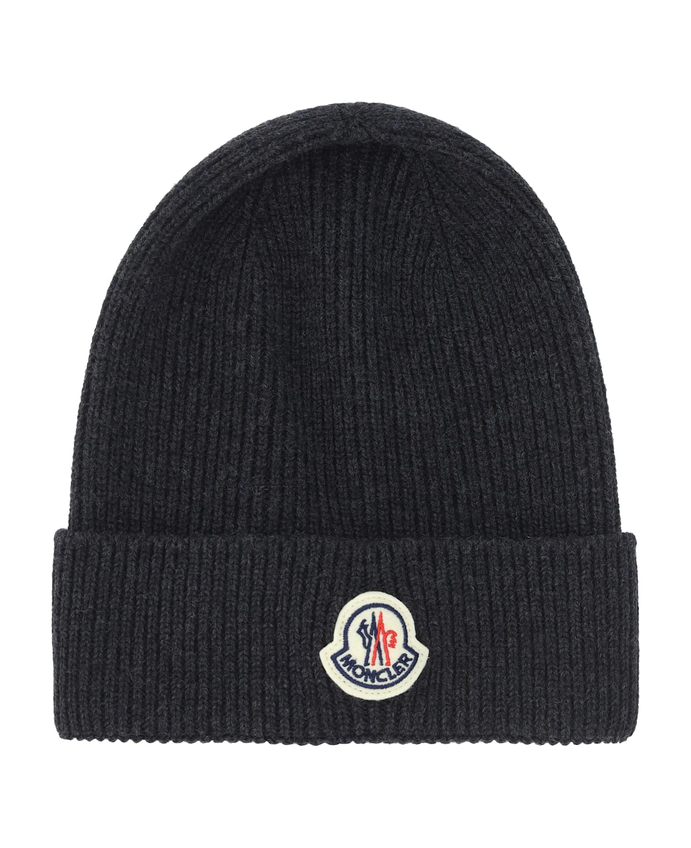 Moncler Beanie Hat - Charcoal