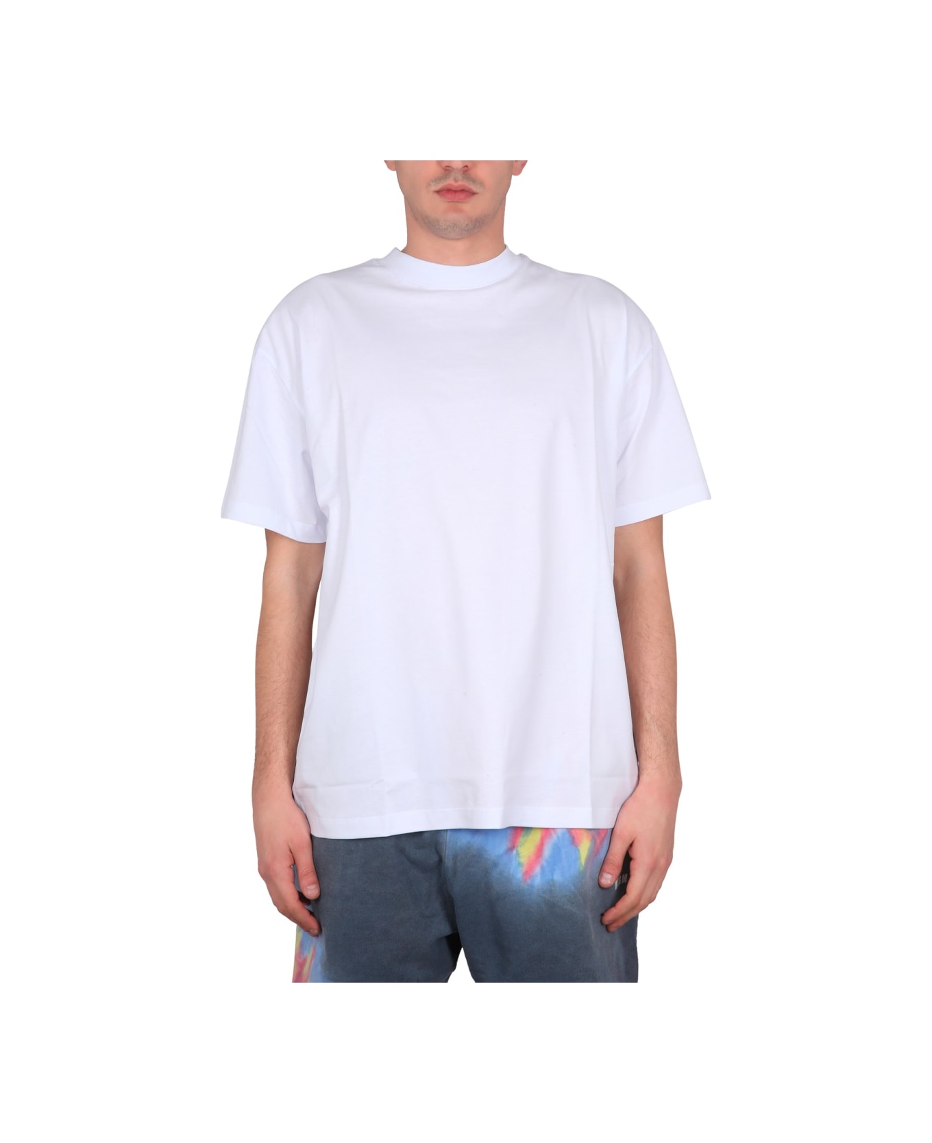 MSGM Volcano T-shirt - OPTICAL WHITE