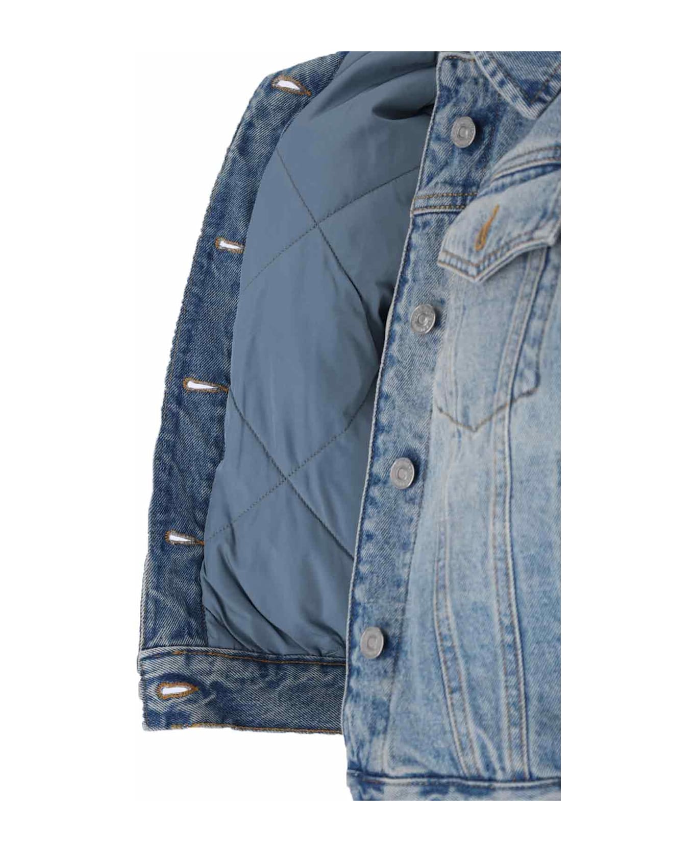 Victoria Beckham Denim Jacket - Light Blue
