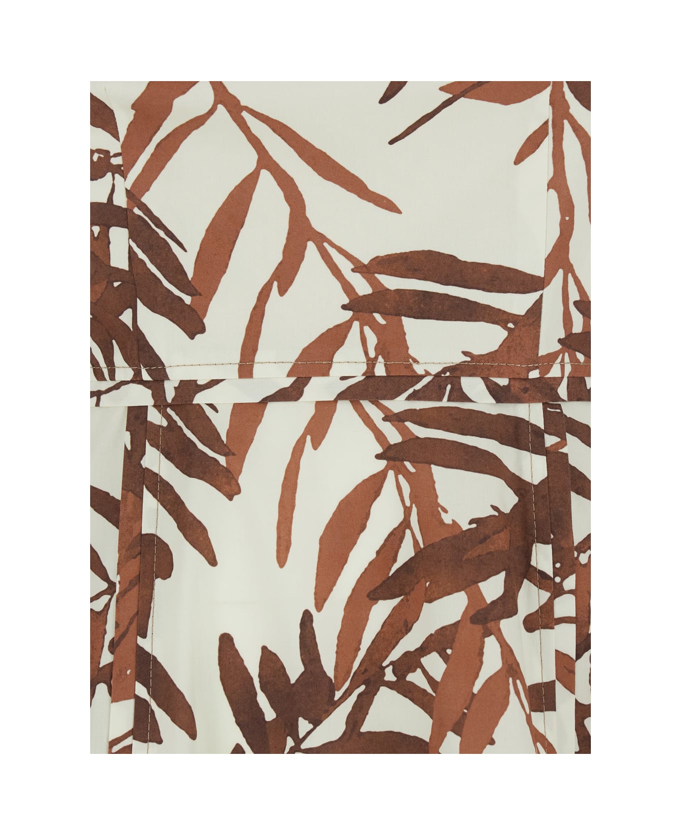Brunello Cucinelli Sleeveless Printed Flare Dress - Multicolor