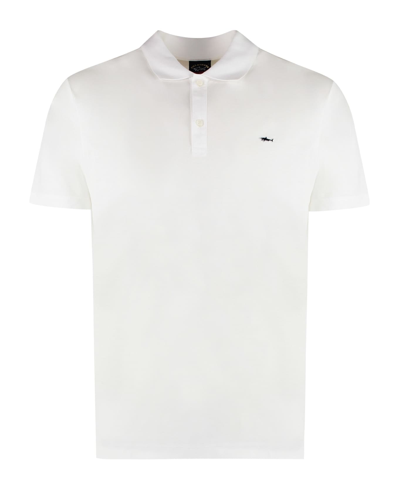 Paul&Shark Cotton-piqué Polo Shirt - White ポロシャツ
