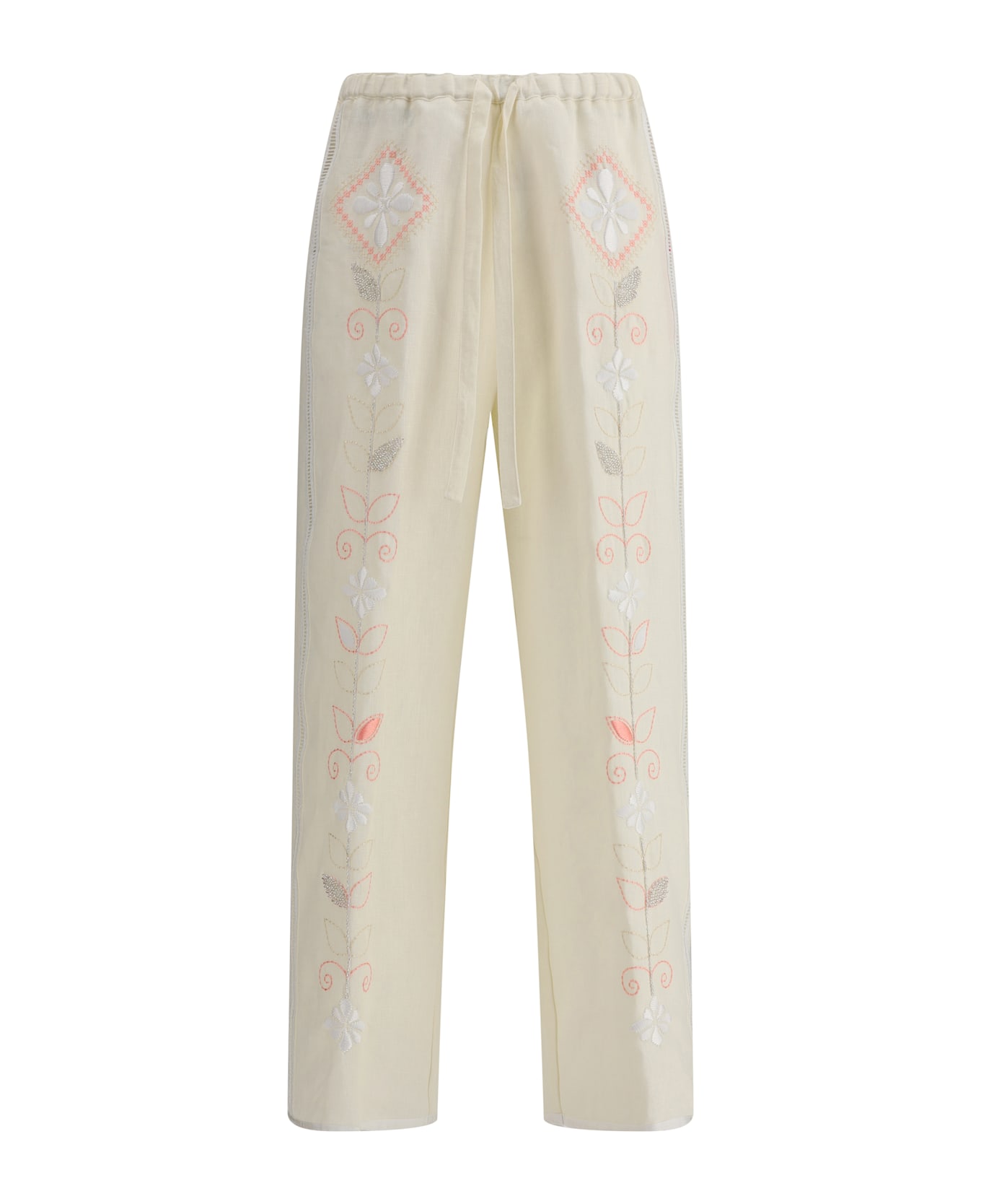 Forte_Forte Embroidered Linen Pants