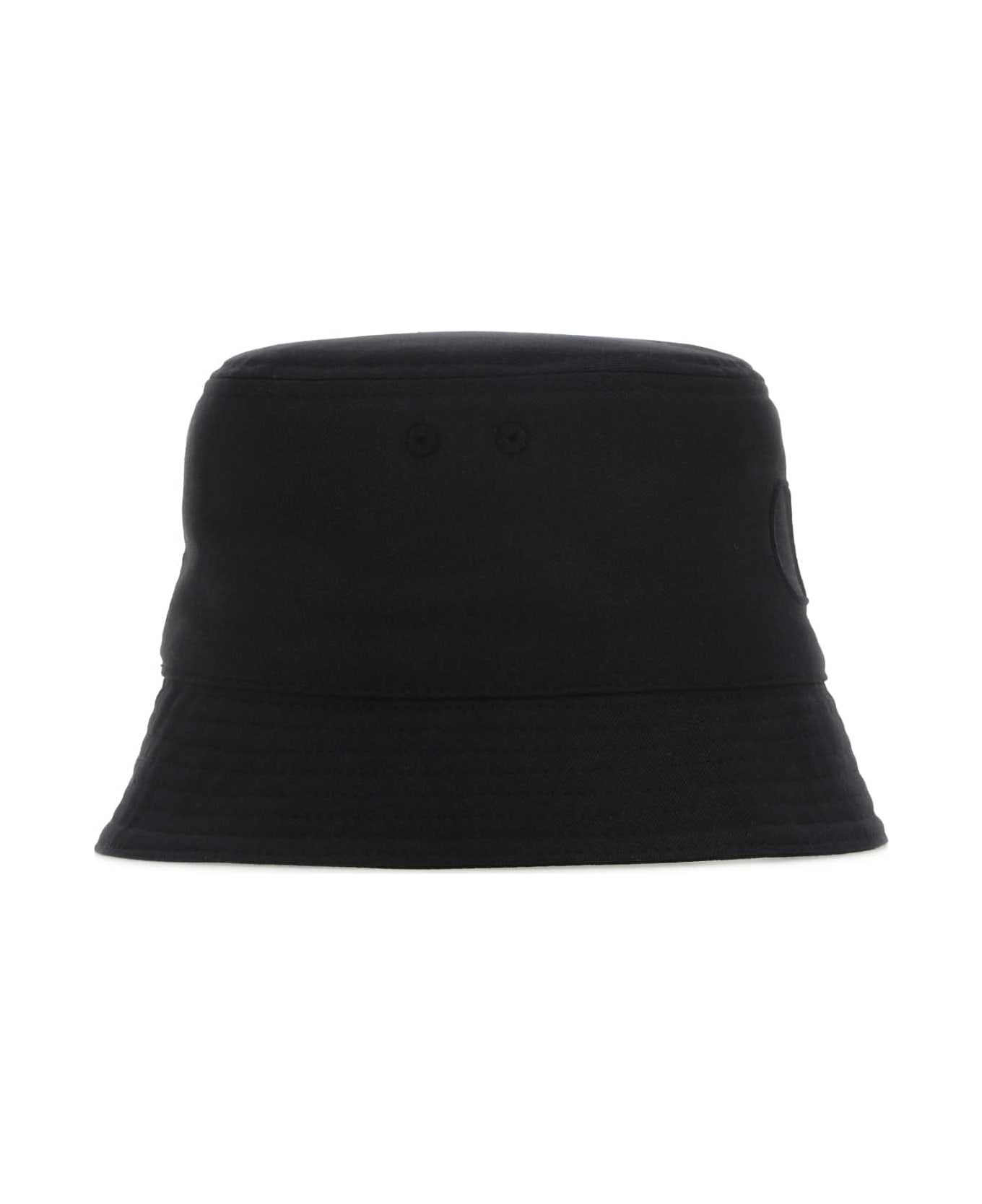 Valentino Garavani Black Cotton Hat - 0NO