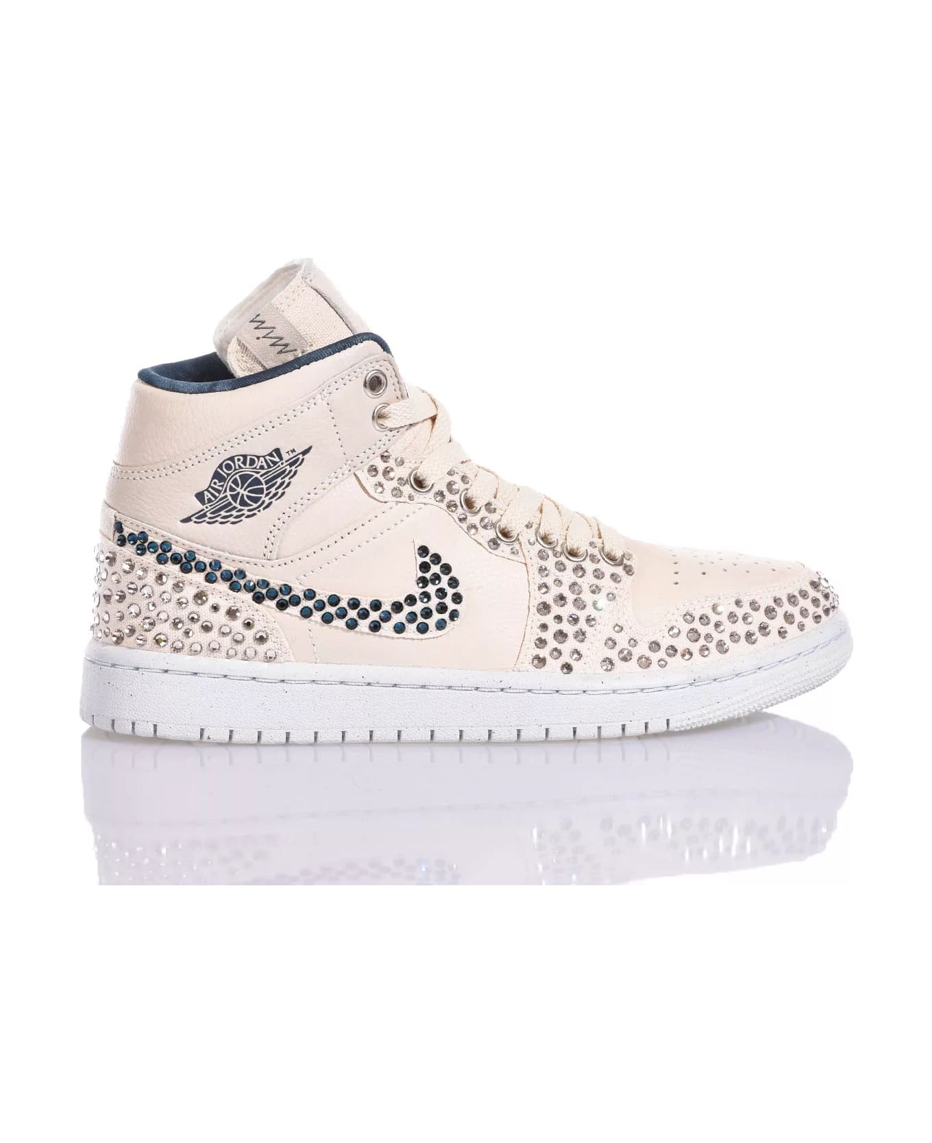 Mimanera Nike Jordan 1 Sand Swarovski