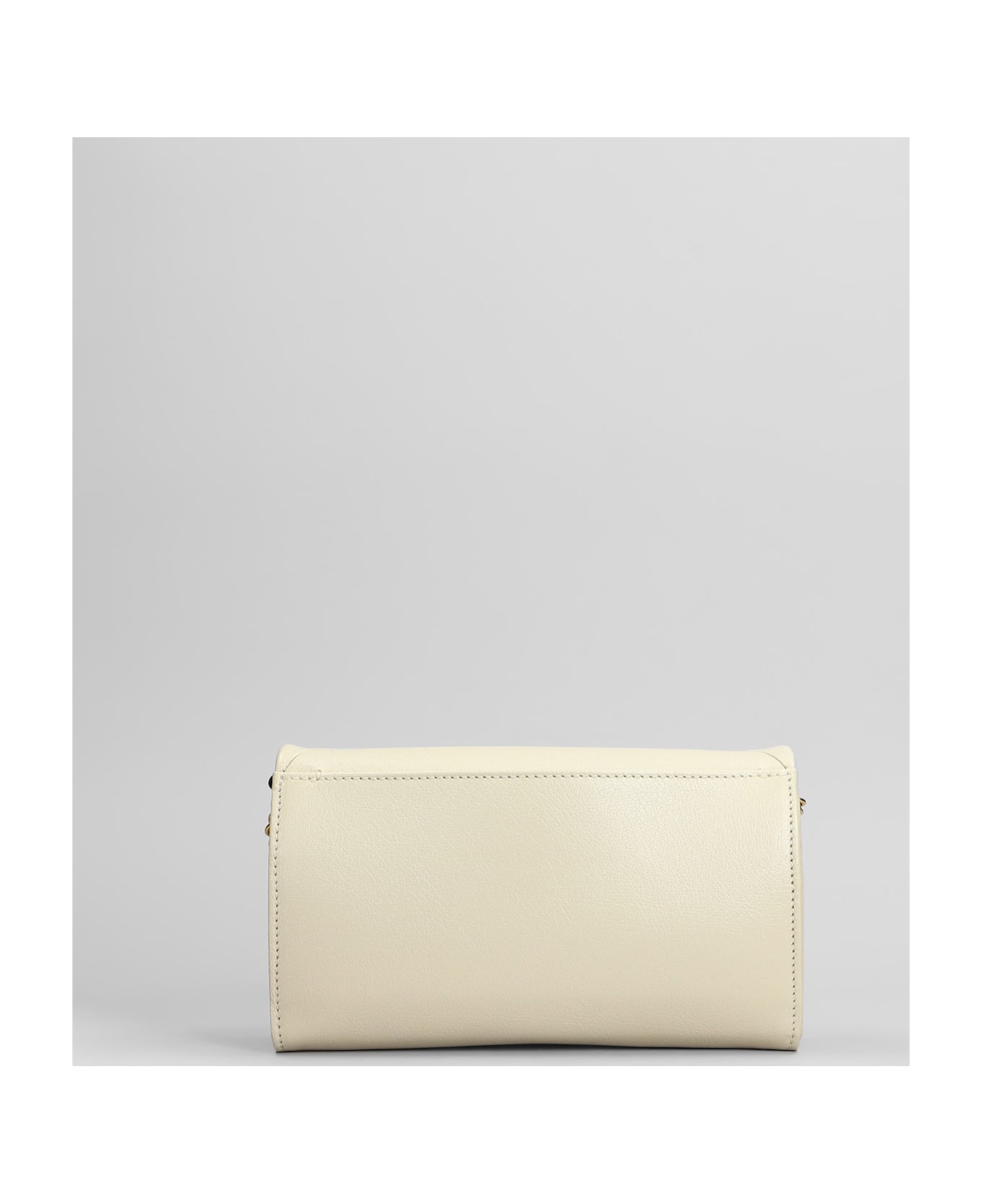 Chloé Shoulder Bag In Beige Leather - beige