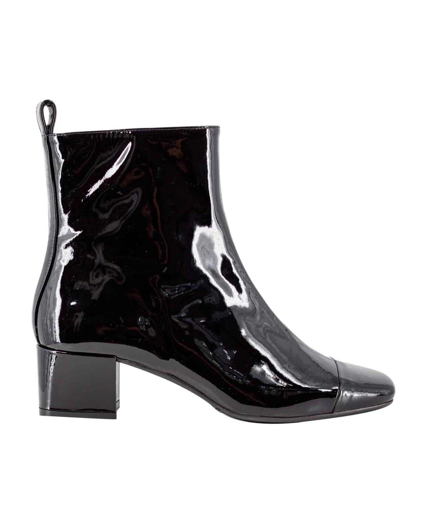 Carel Patent-leather Ankle Boots