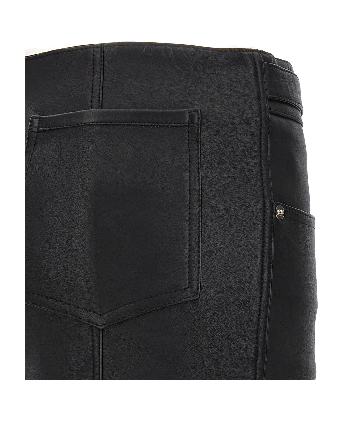 1017 ALYX 9SM 'leather Buckle Mini' Skirt - Black