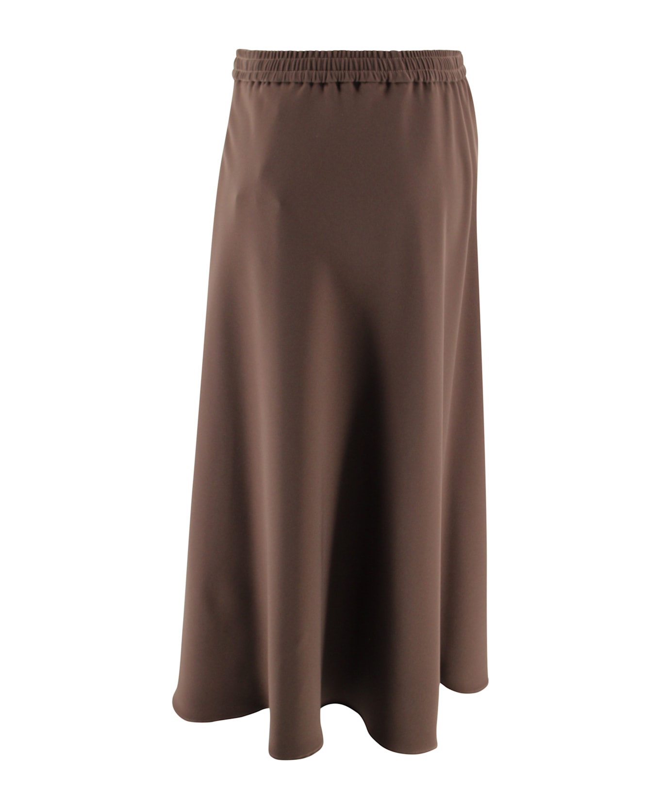 Herno Brown Skirt - Marrone scuro