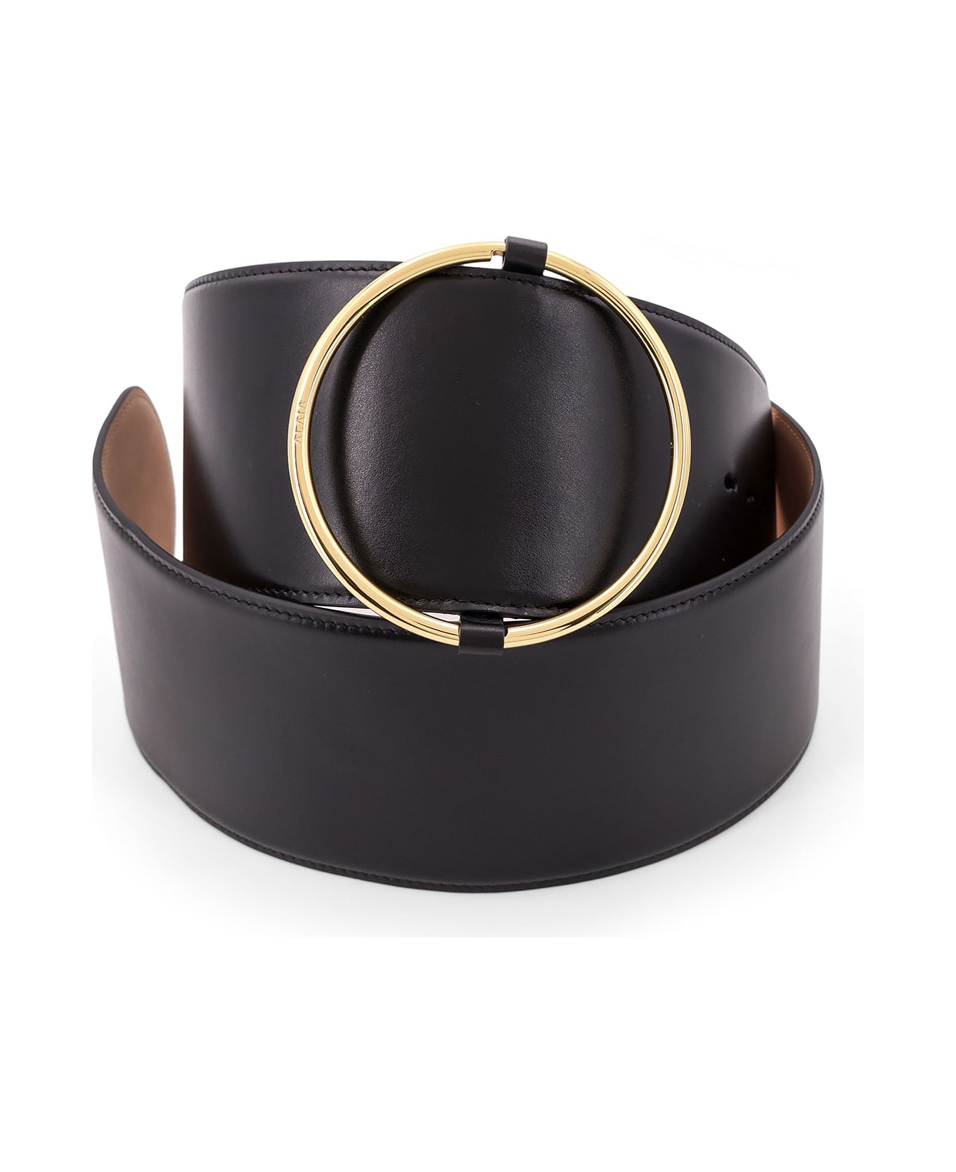 Alaia Ring Large Belt - Black