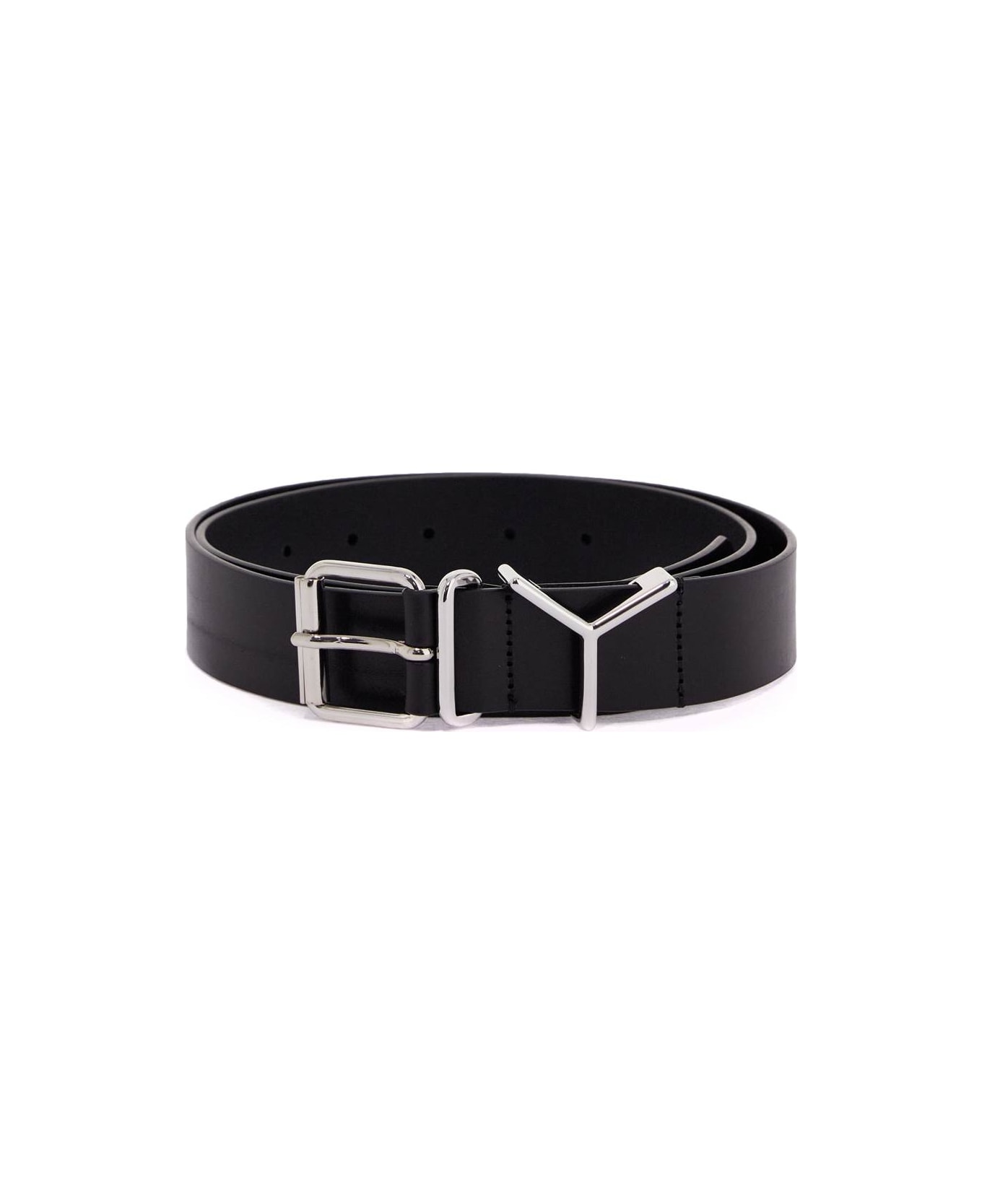 Y/Project Sl\n\nysl Buckle Belt With - BLACK (Black)