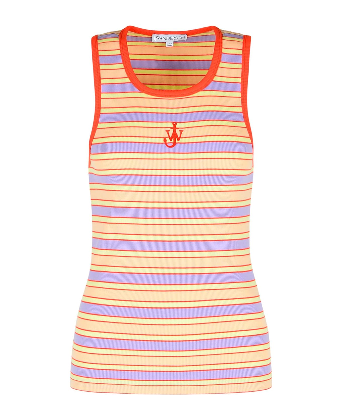 J.W. Anderson Pink Cotton Tank Top - Pink