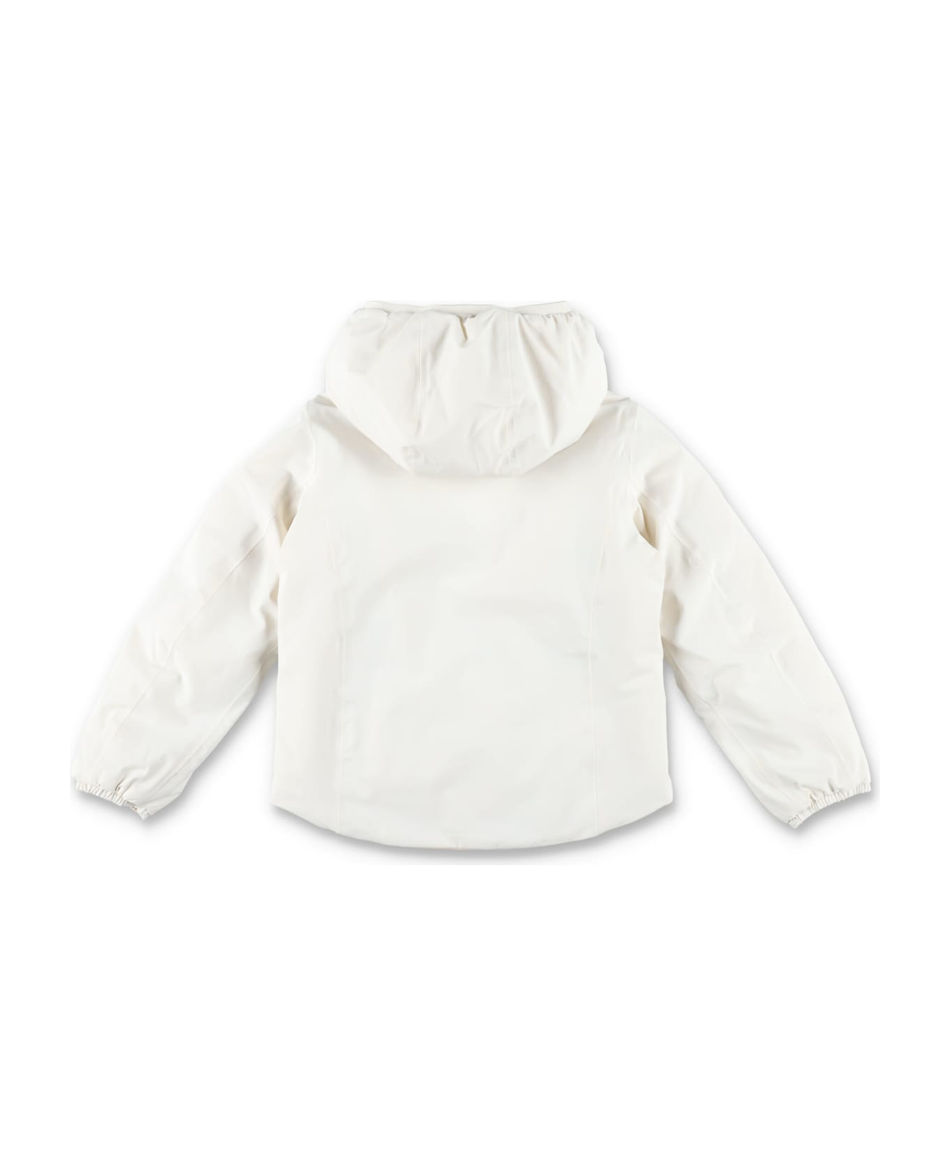 K-Way Lily Double Face Jacket - WHITE/PINK