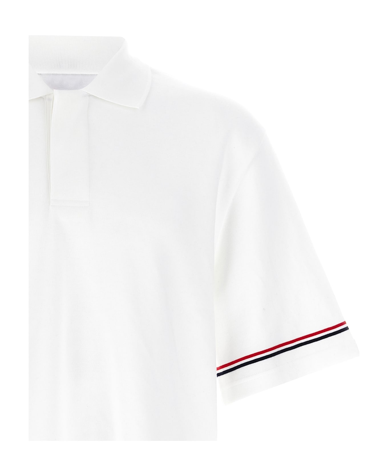 Thom Browne Rugby Polo Shirt - White