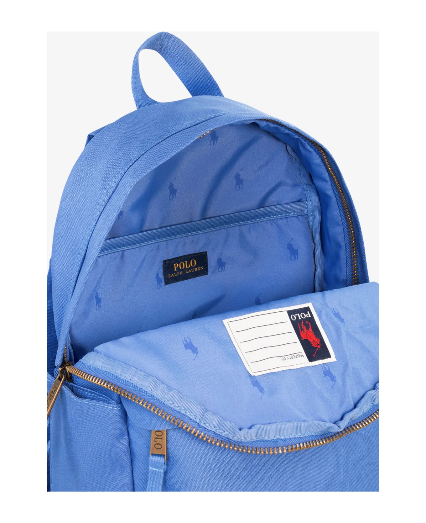 Ralph Lauren Zaino Piccolo Con Stampa - Blue