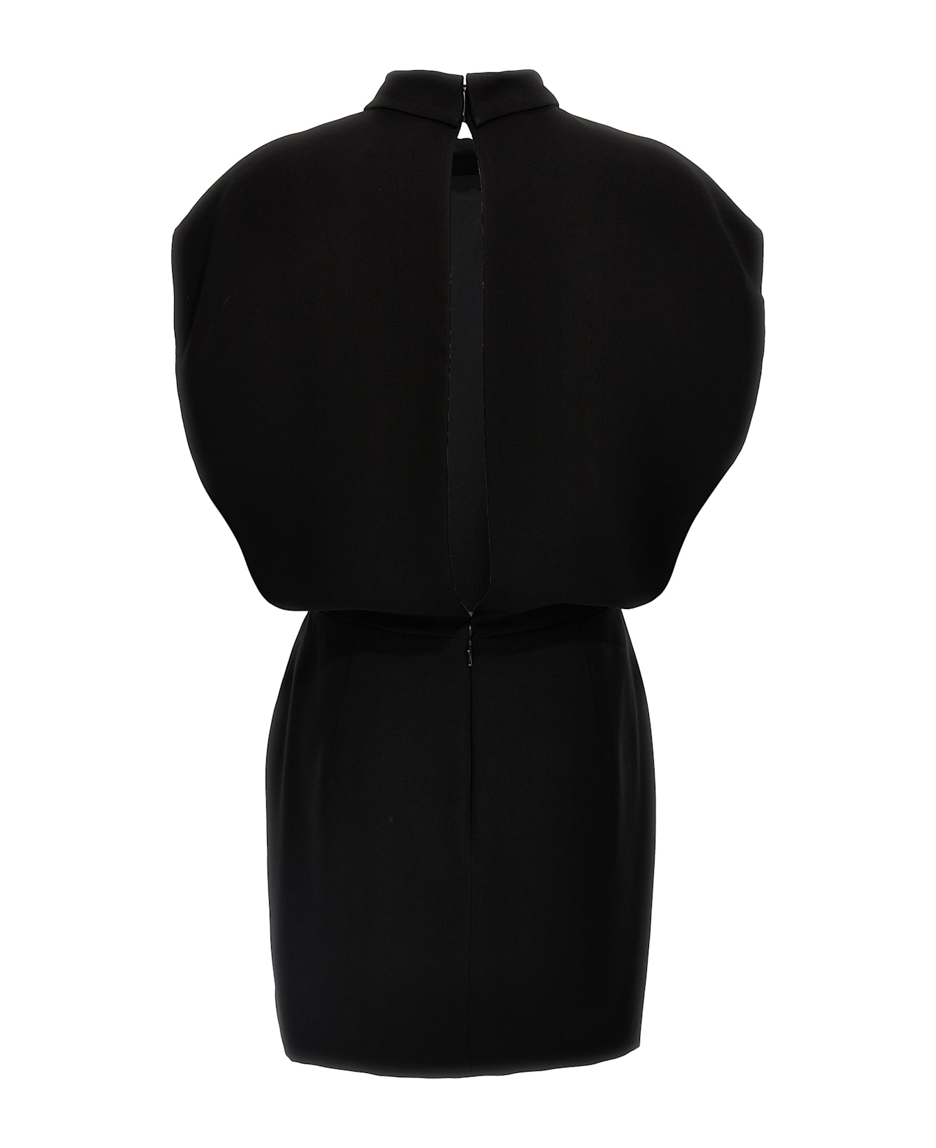 Max Mara 'querce' Dress - Black  