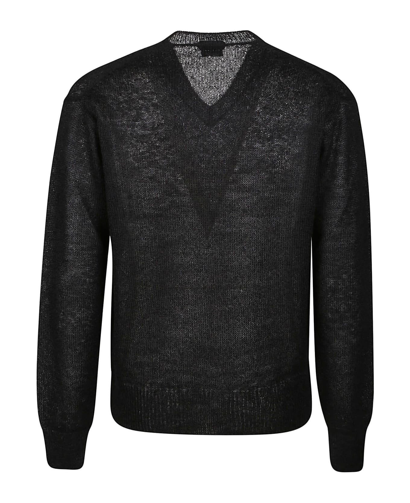 Tom Ford V-neck Sweater - Black