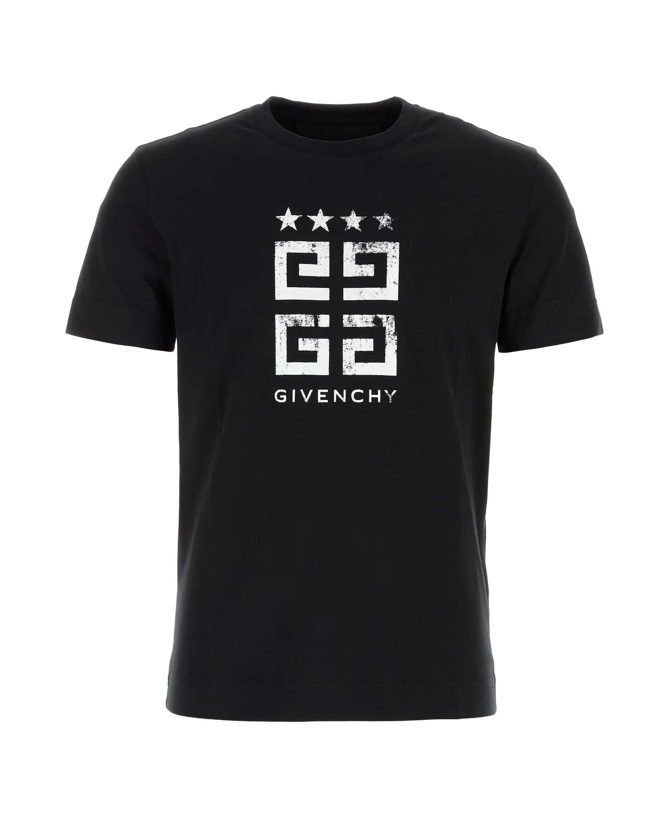 Givenchy Black Cotton T-shirt シャツ 通販 italist