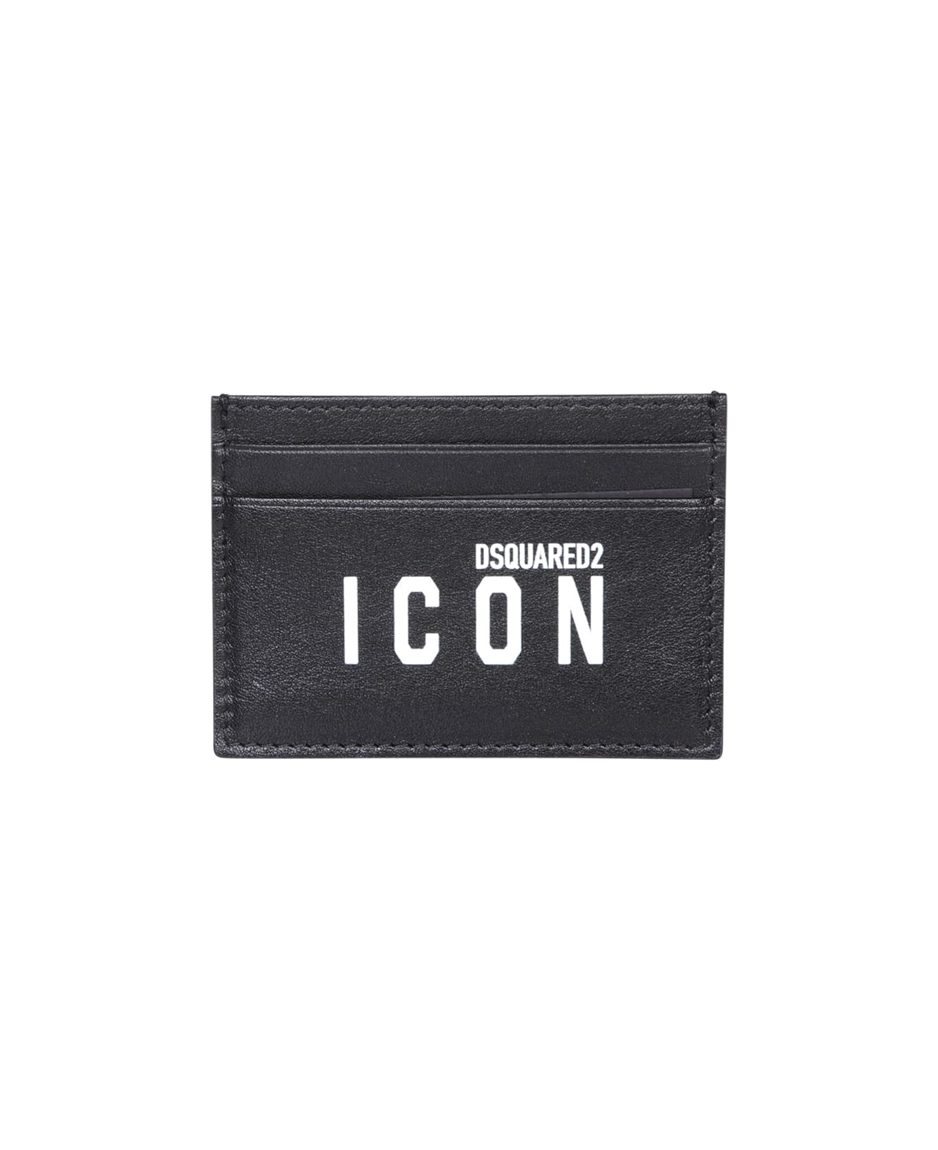 Dsquared2 Icon Black Card Holder - Black