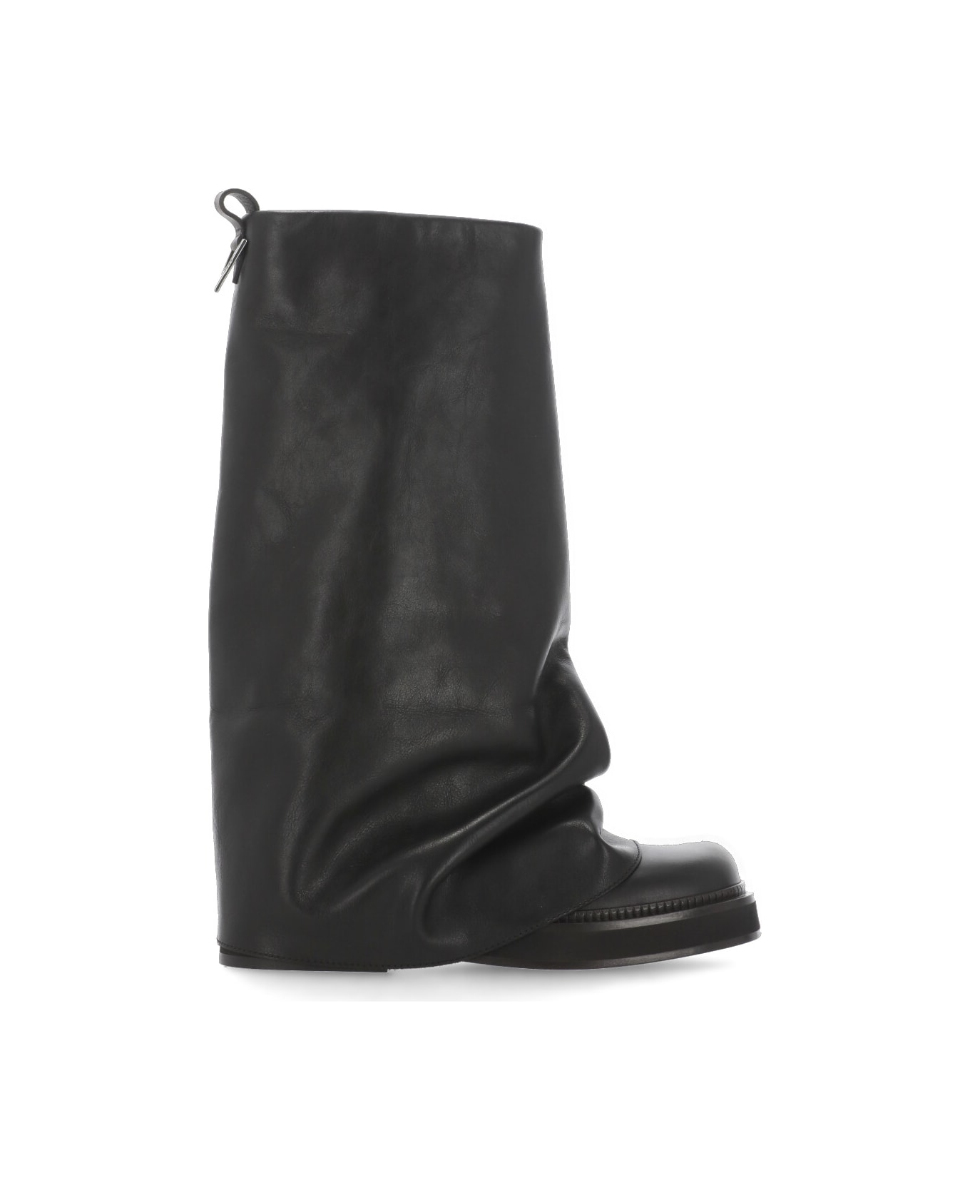 The Attico Combat Robin Boots - Black