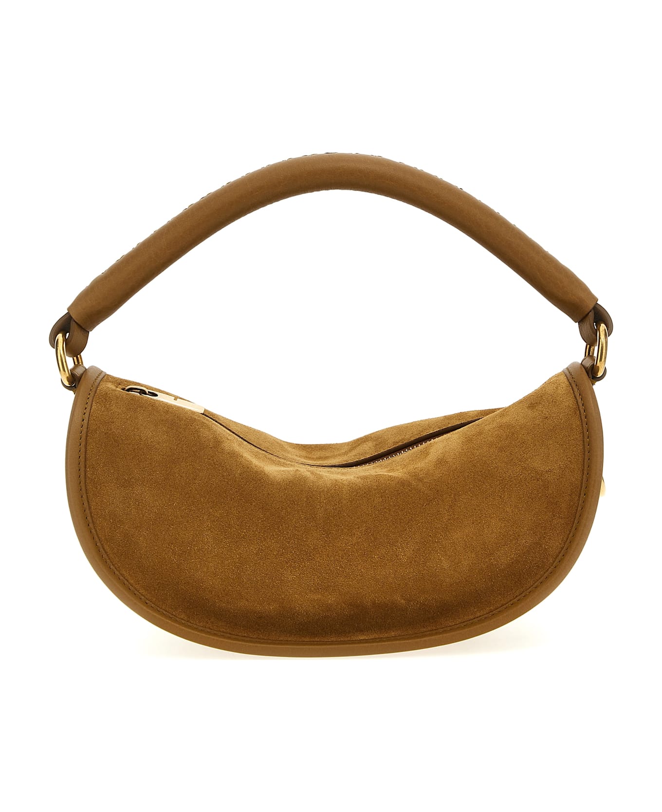 Burberry 'b Clip' Mini Shoulder Bag - Brown