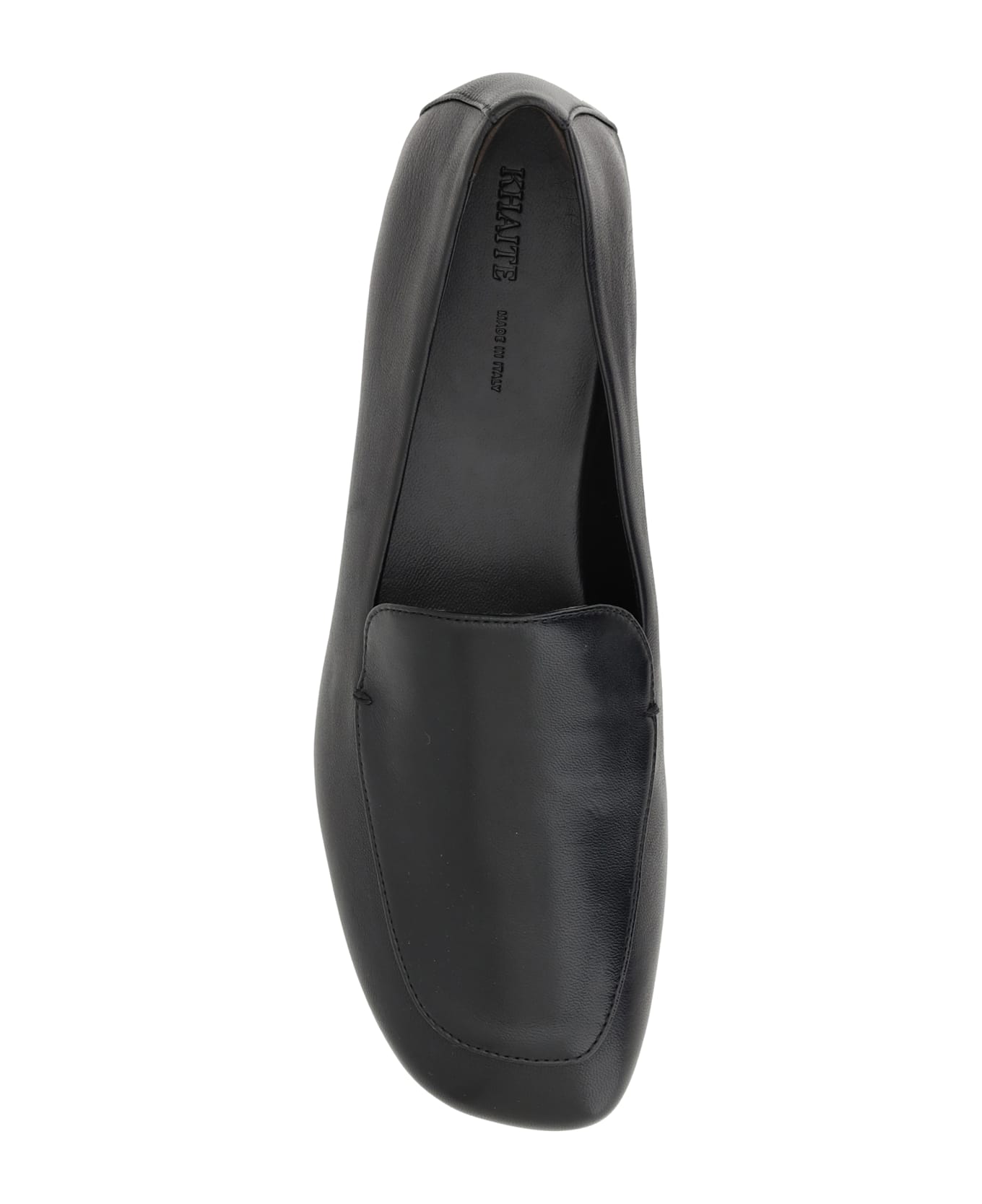 Khaite Monroe Loafers - BLACK