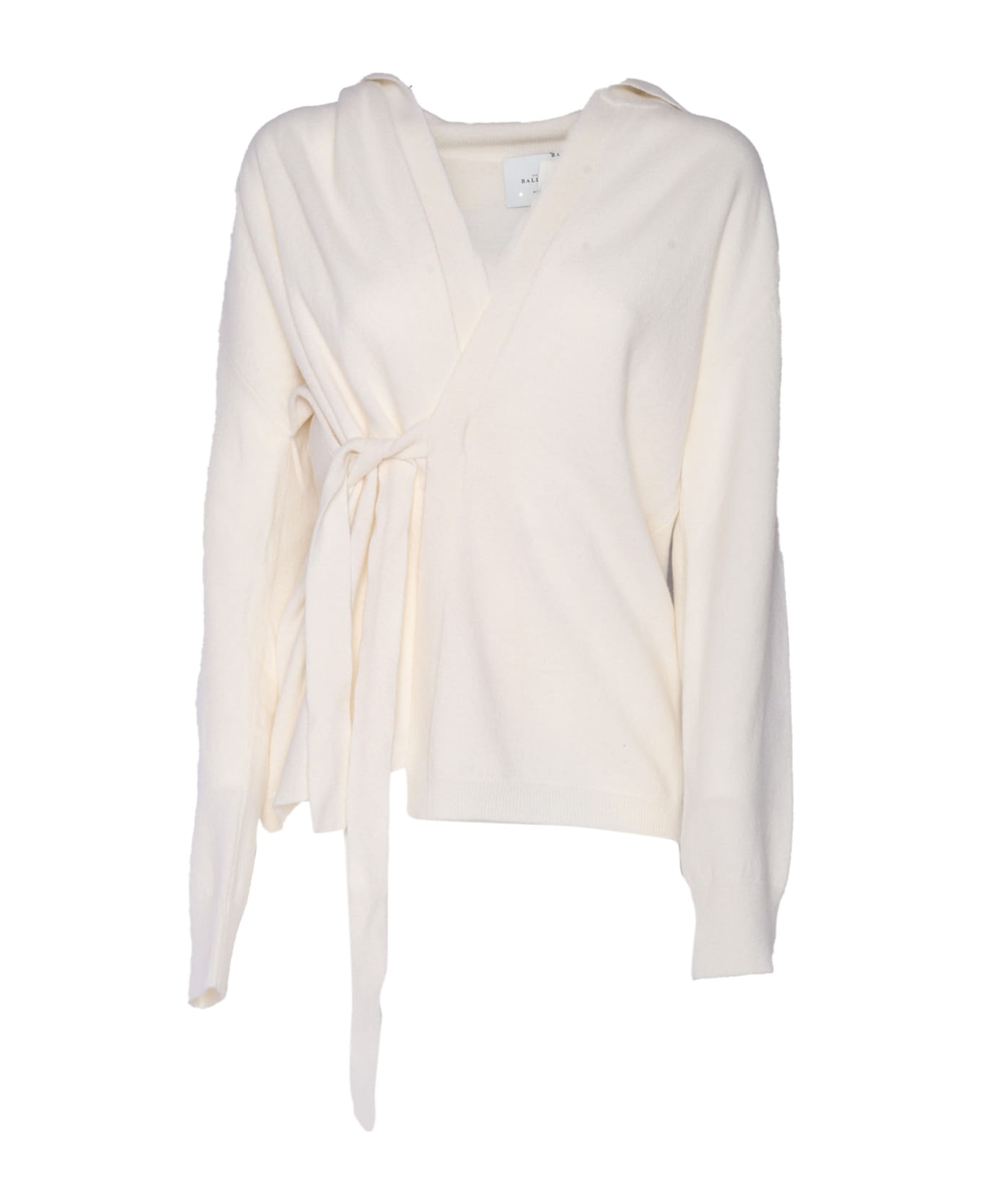 Ballantyne Cardigan - WHITE