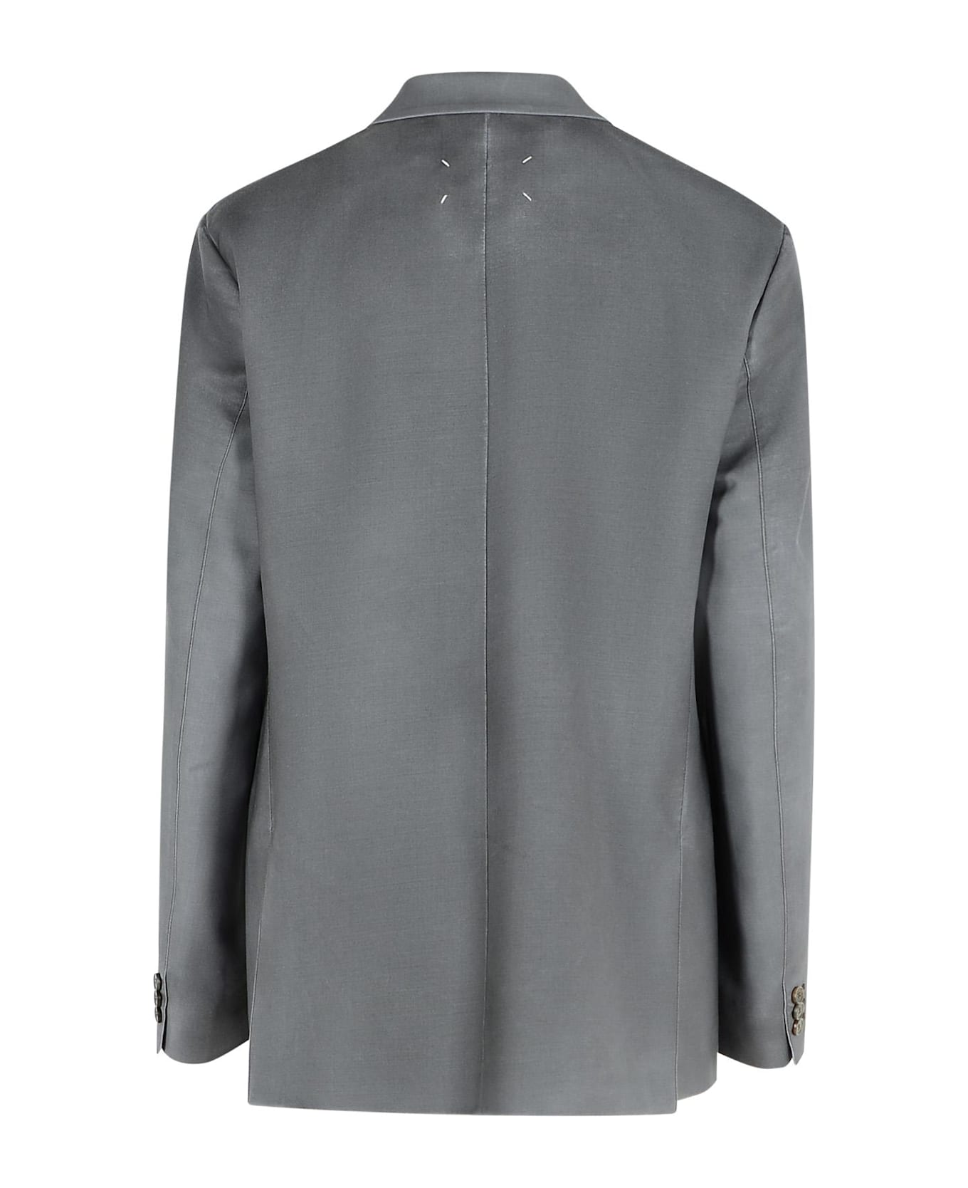 Maison Margiela Grey Mohair Blend Blazer - Grey
