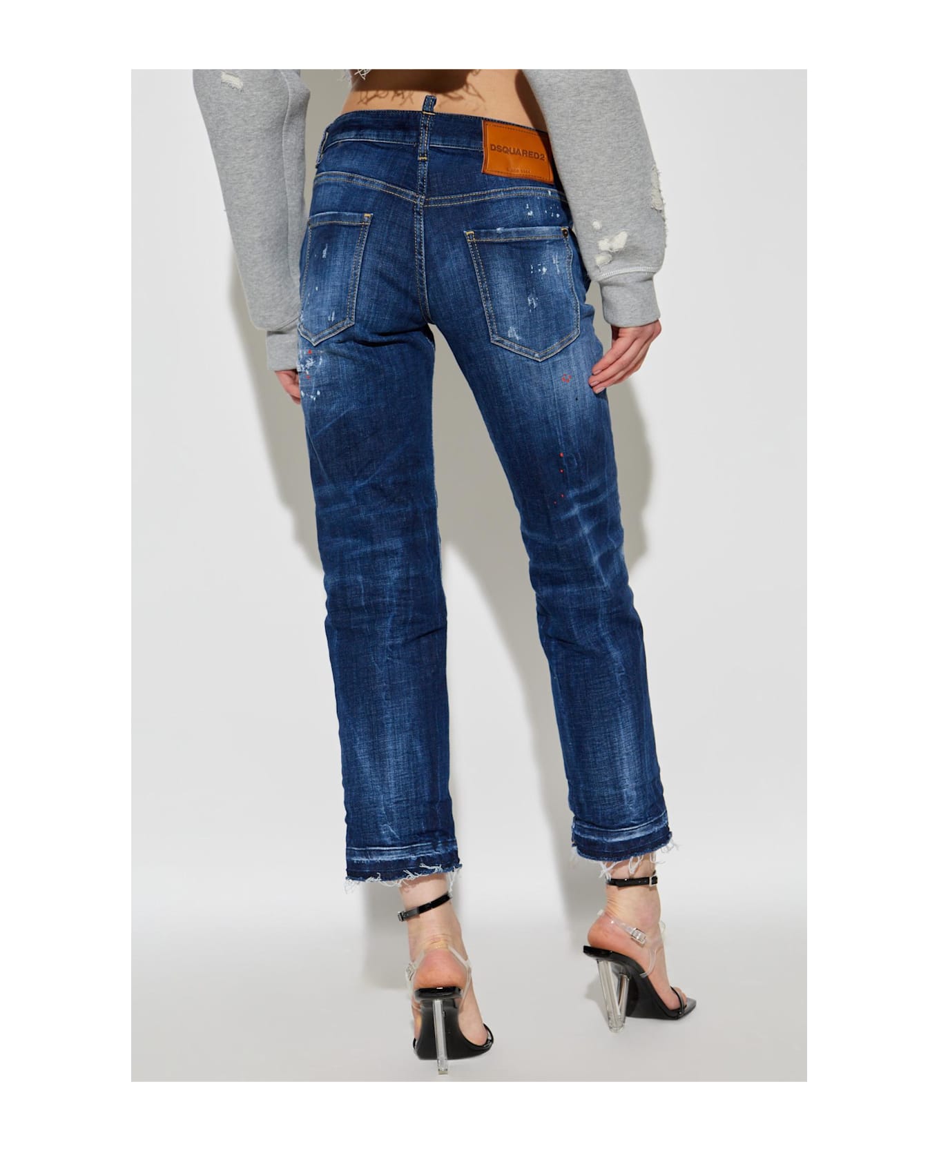 Dsquared2 `jenna` Jeans - Navy Blue
