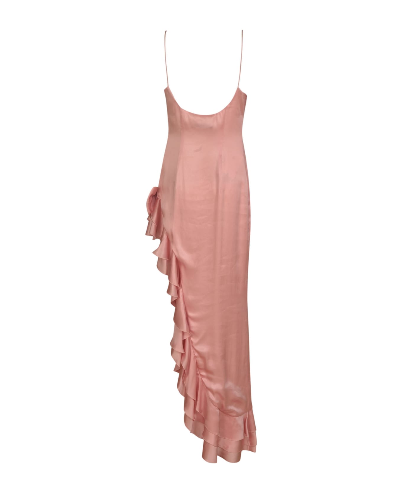 Alessandra Rich Laminated S & K Evening Dress - Light Pink ワンピース＆ドレス