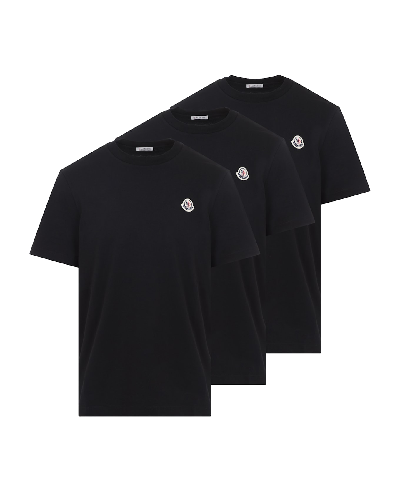 Moncler Short Sleeves T-shirt - Black