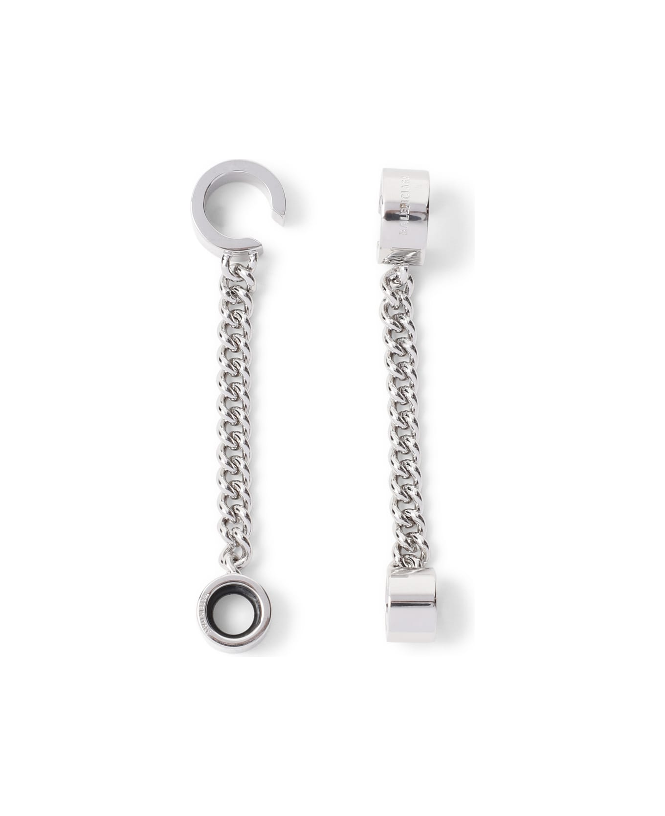 Balenciaga Bluetooth Ear Cuffs - Shiny Silver