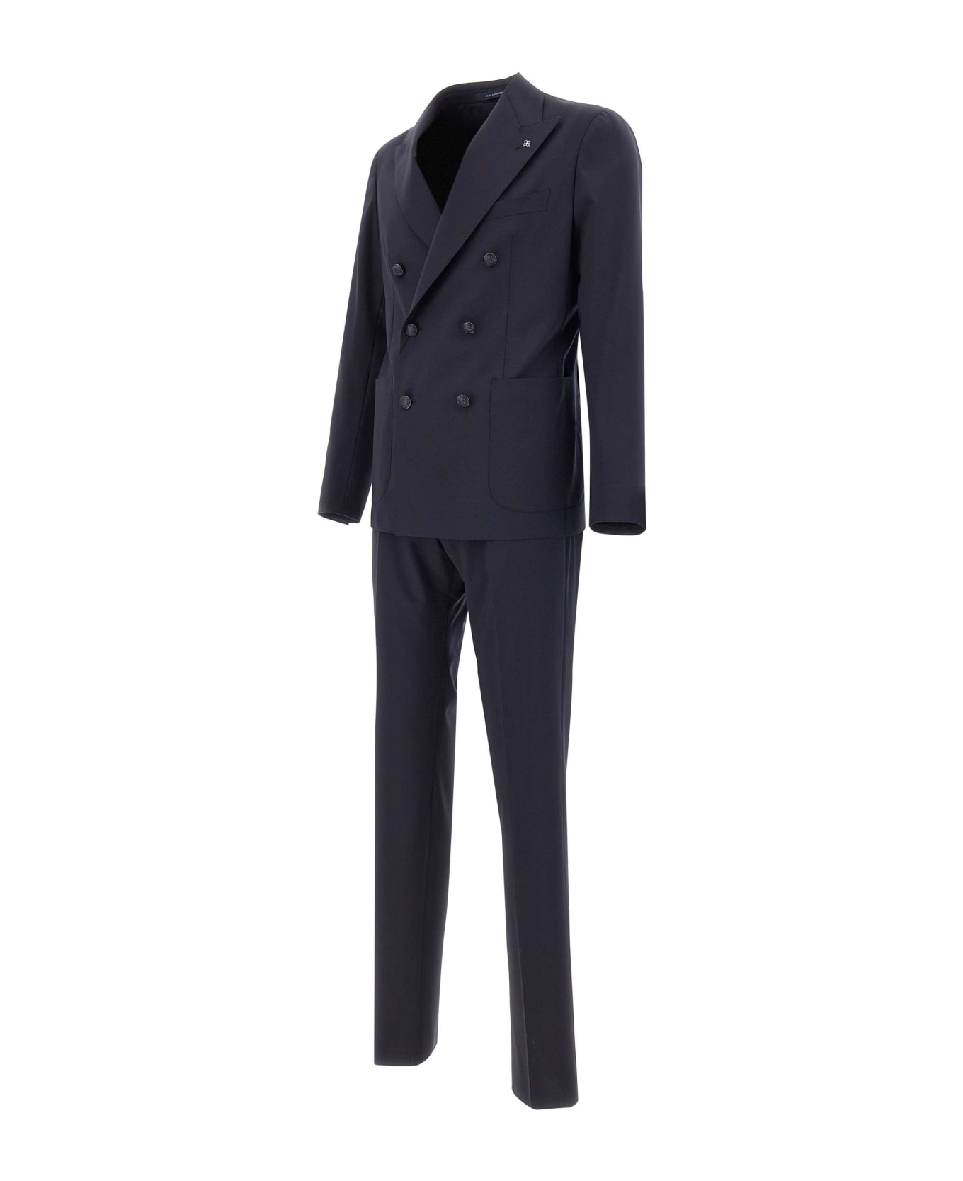Tagliatore Wool Two-piece Suit - BLUE