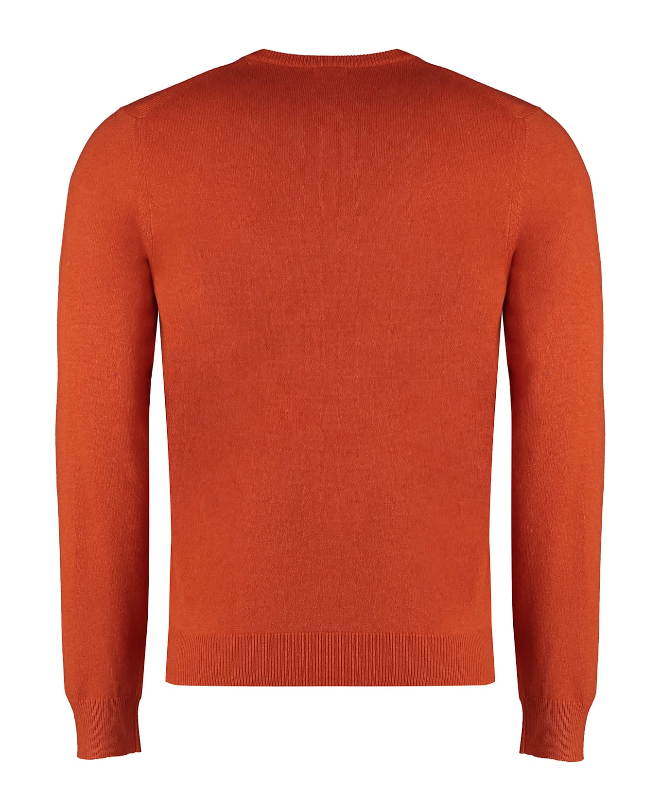 Malo Cashmere Blend Pullover - Orange