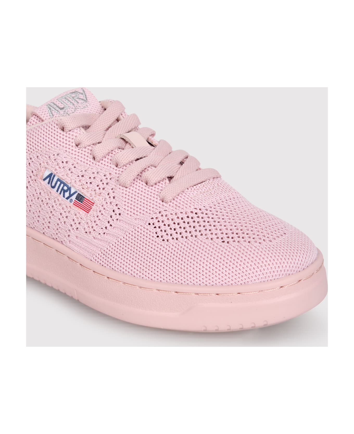 Autry Medalist Easeknit Low Sneakers In Fabric スニーカー