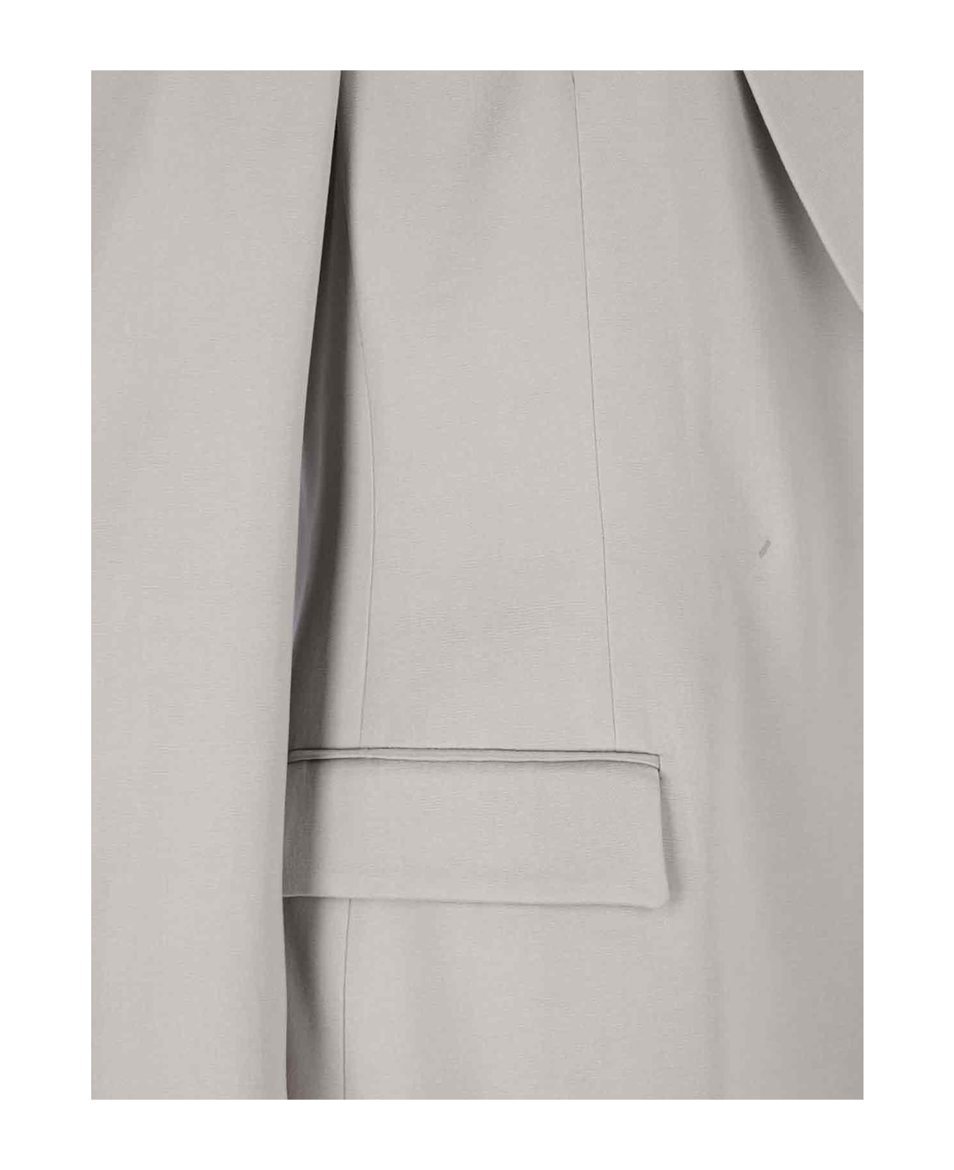 Giorgio Armani Double-breasted Blazer - Gray