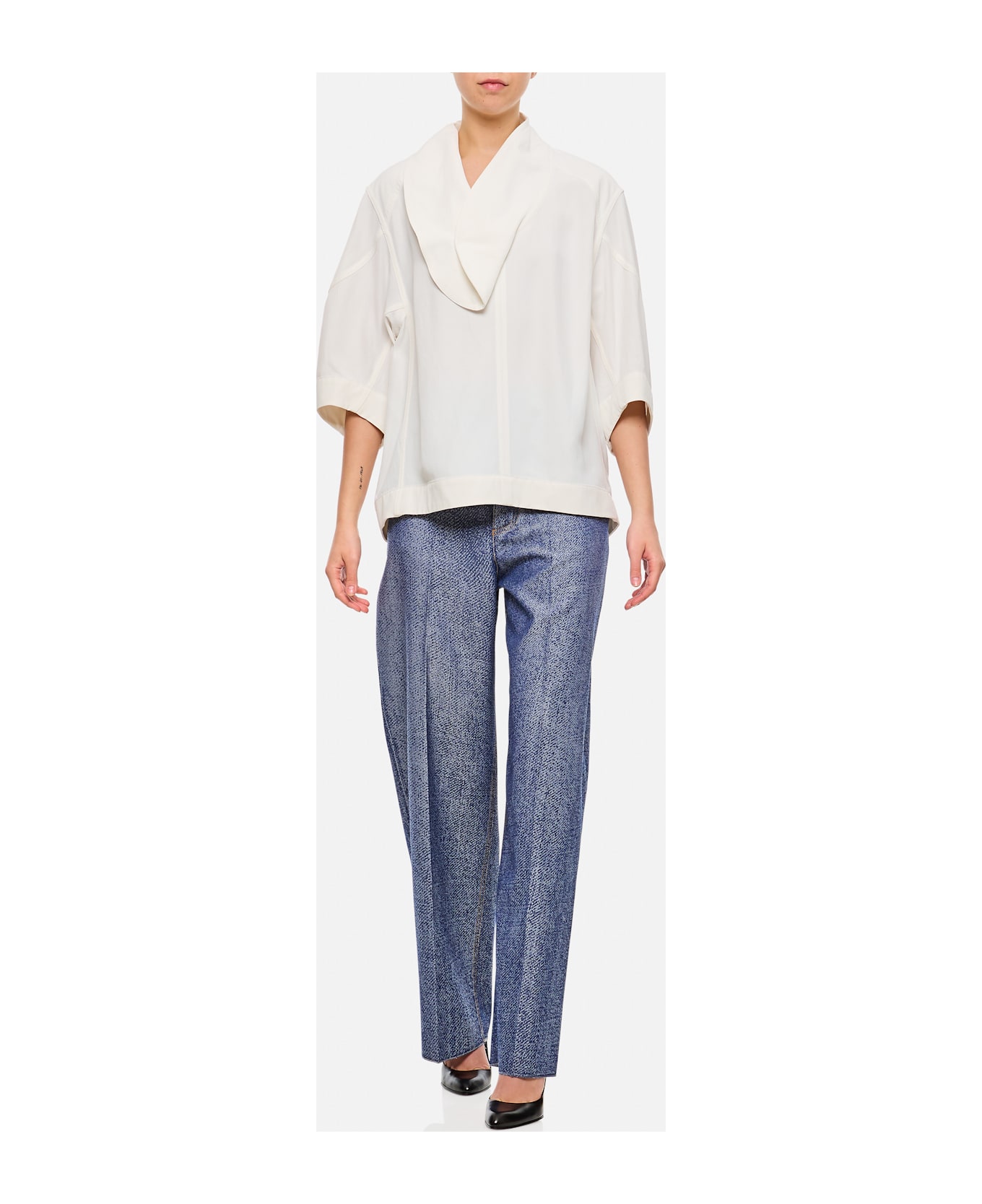 Bottega Veneta Trouser - Blue