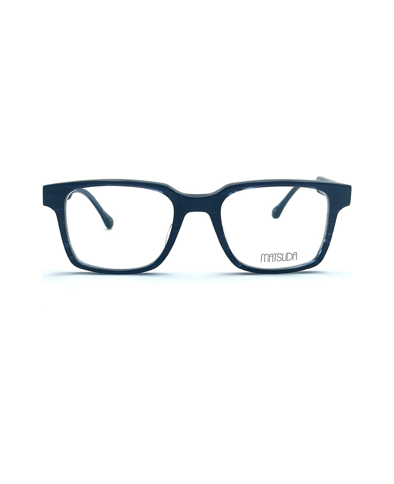 Matsuda M1035 - Blue Demi Rx Glasses - blue