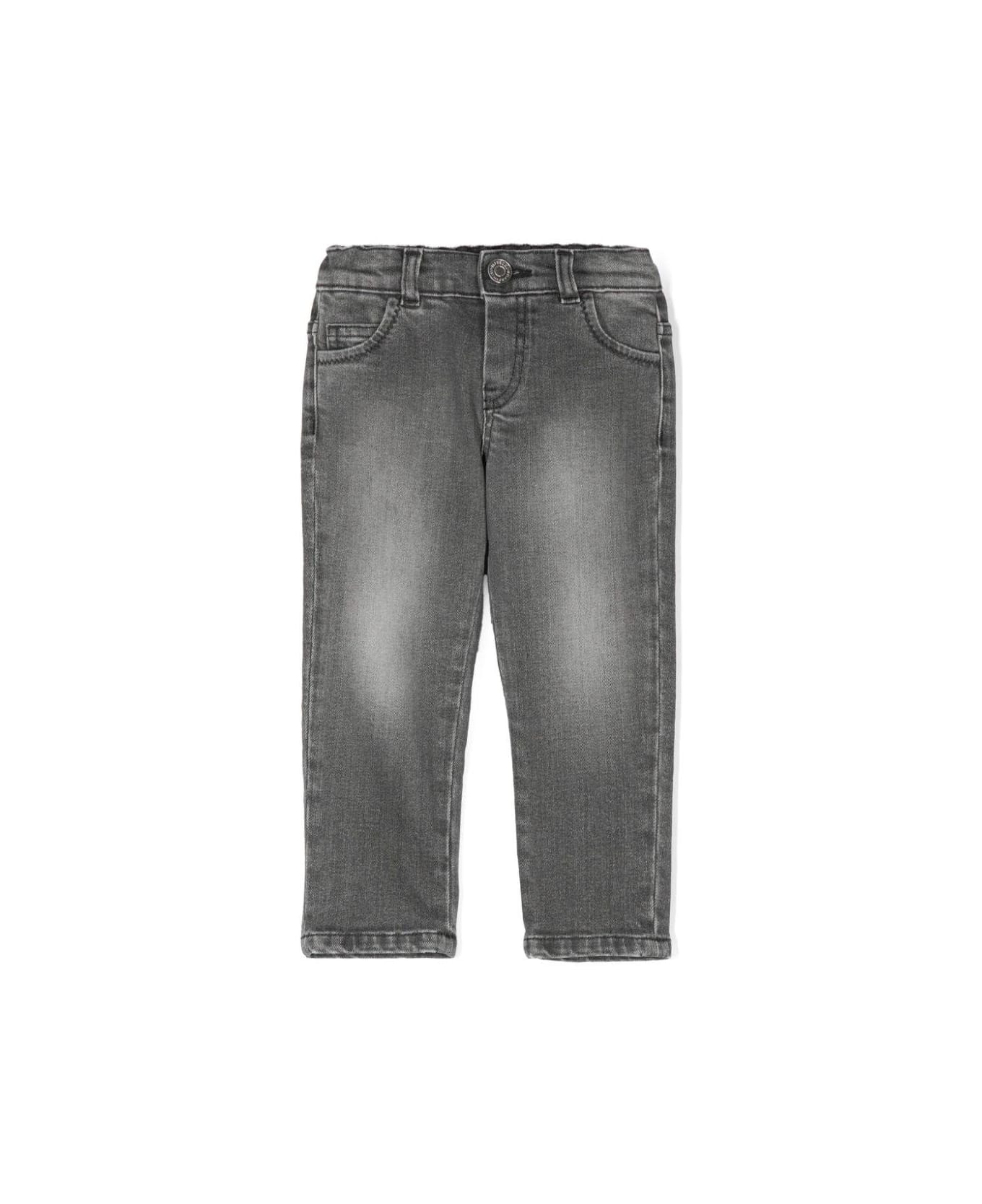 Missoni Kids Jeans Con Logo - Gray