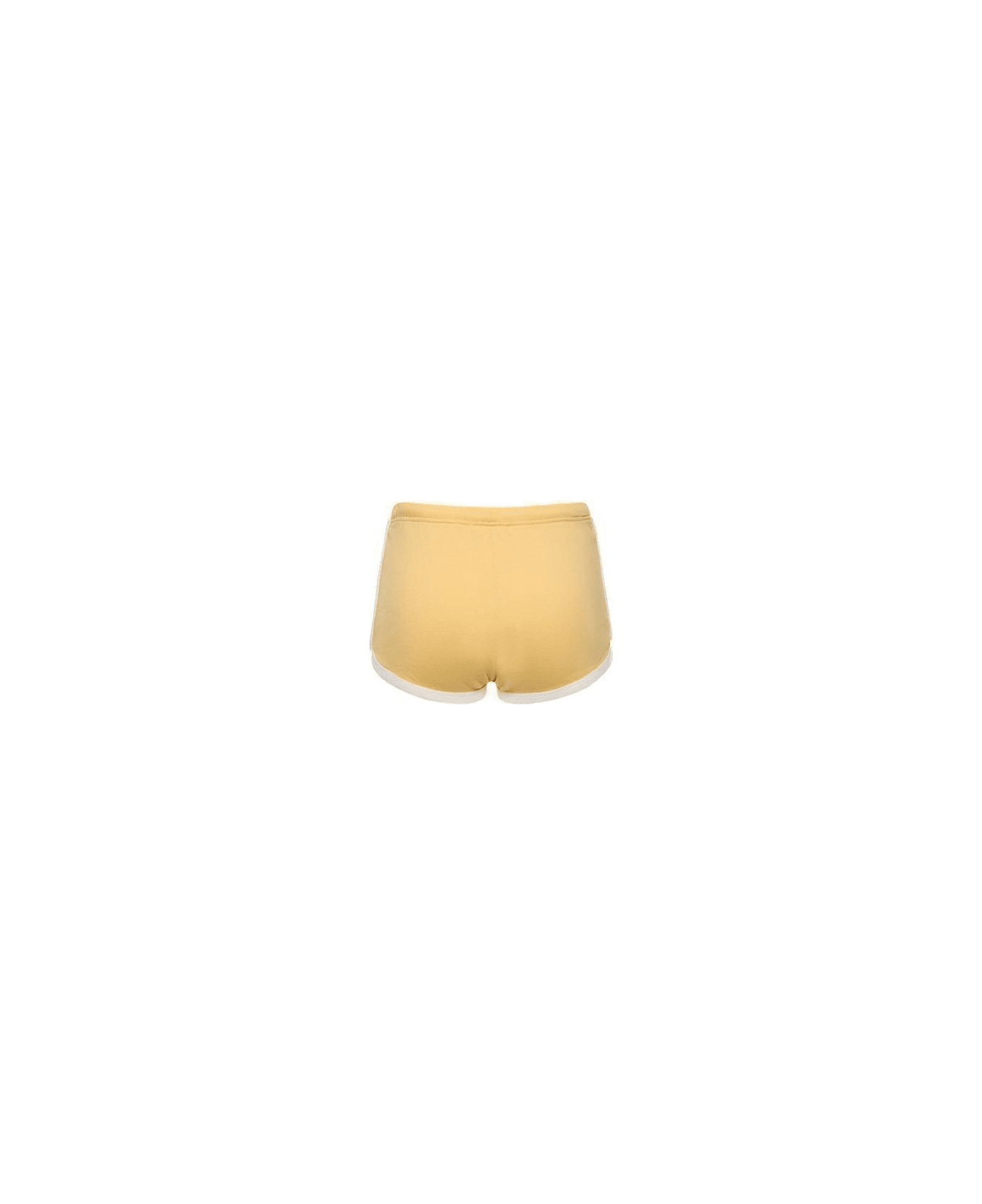 Courrèges Contrast Mini Shorts