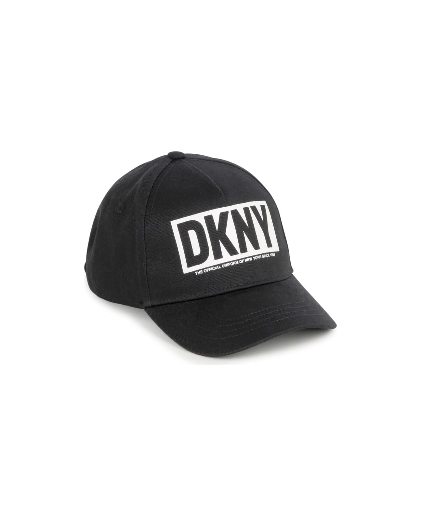 DKNY Hat Wiith Logo - Black