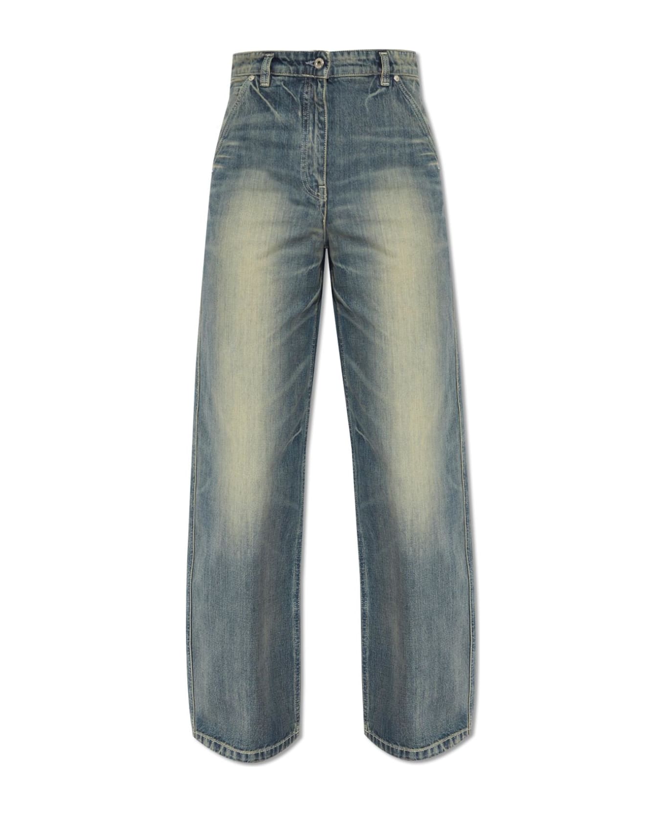 Kenzo Jeans With Vintage Effect - BLUE
