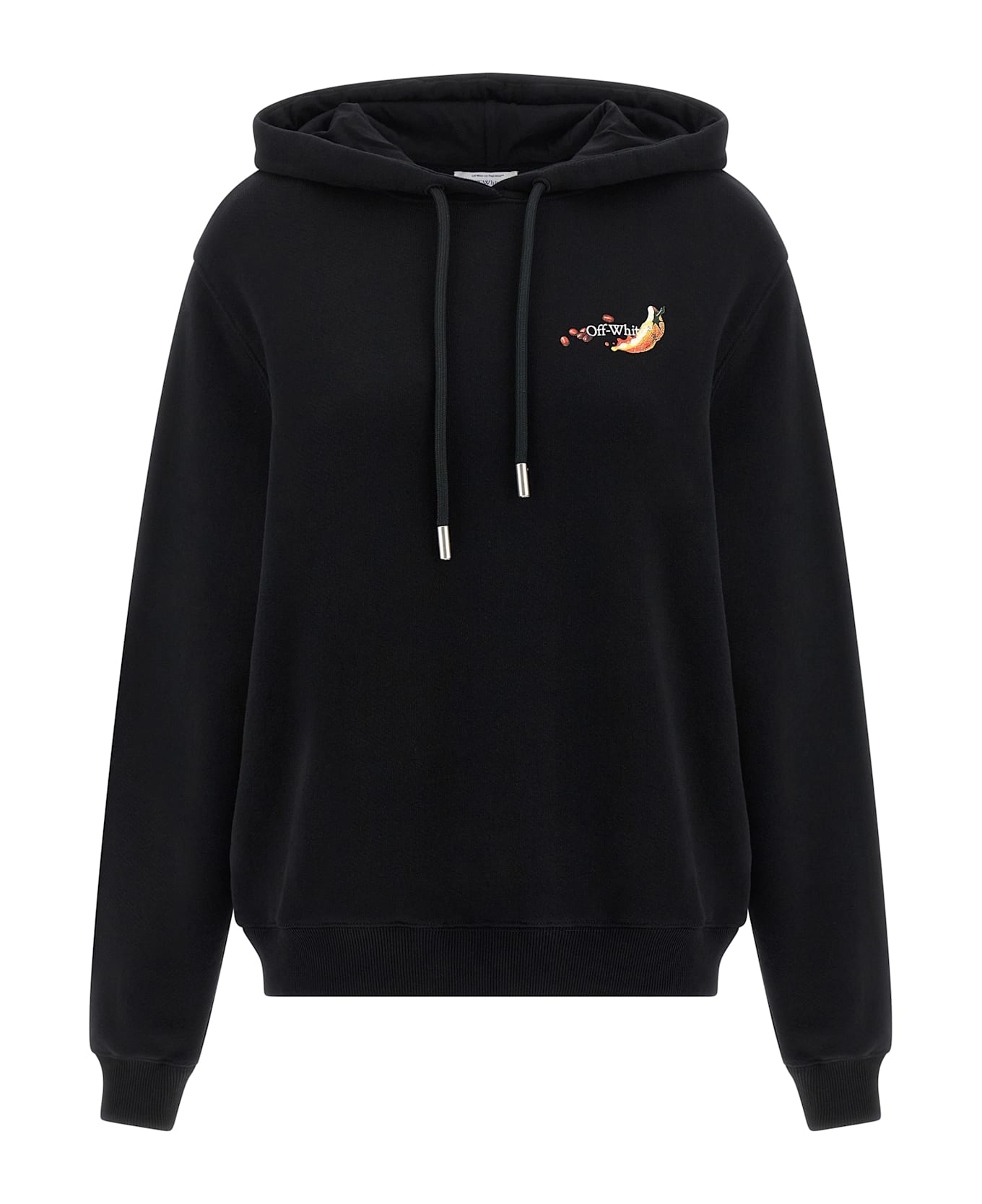 Off-White 
emb Fruits Arrow
 Hoodie - Black  
